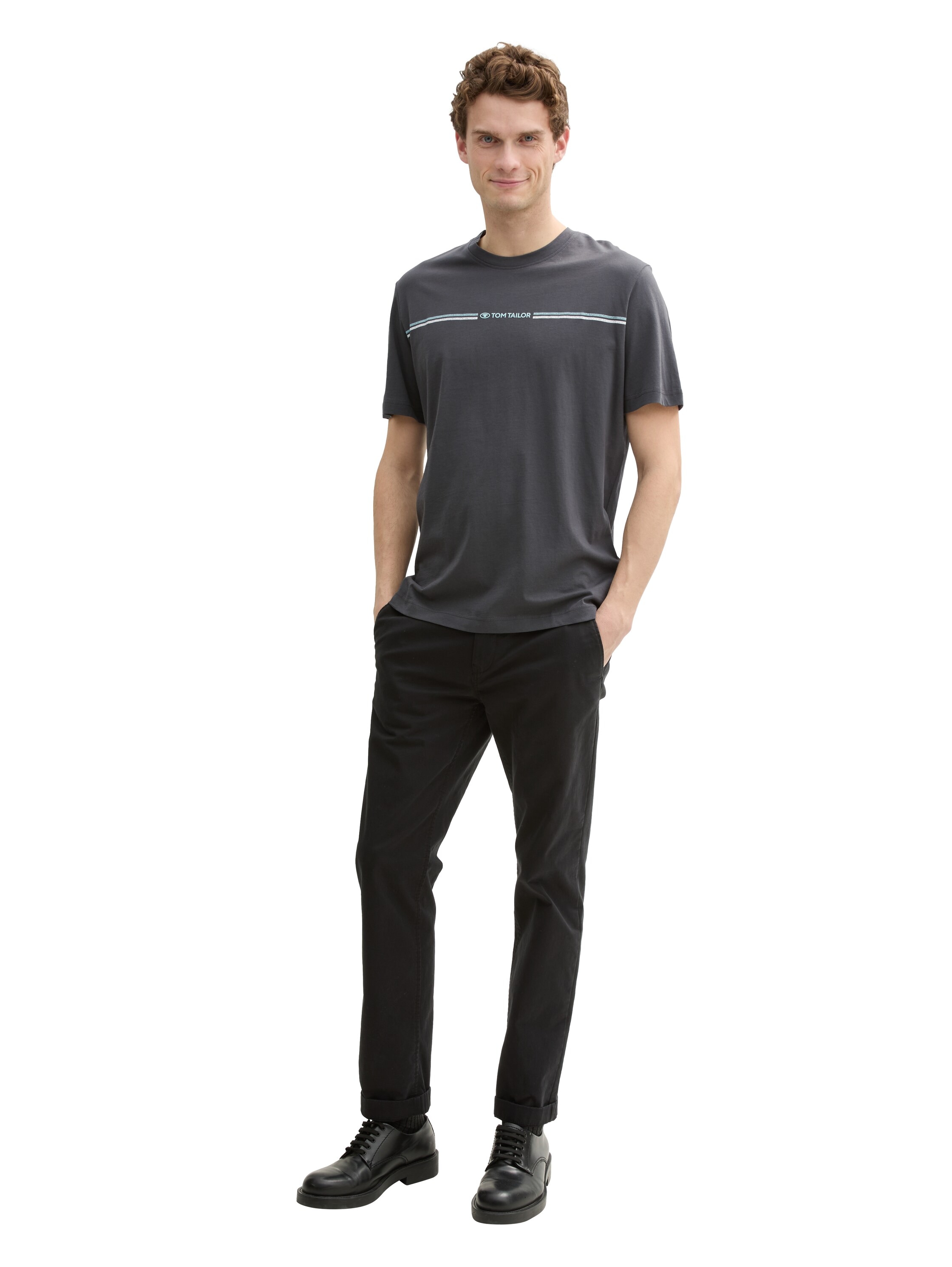 TOM TAILOR T-Shirt, mit Logofrontprint