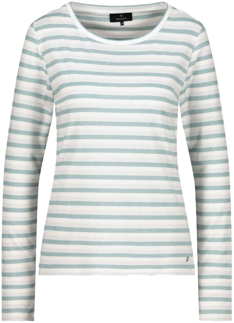 Monari Rundhalsshirt, mit Streifen günstig online kaufen