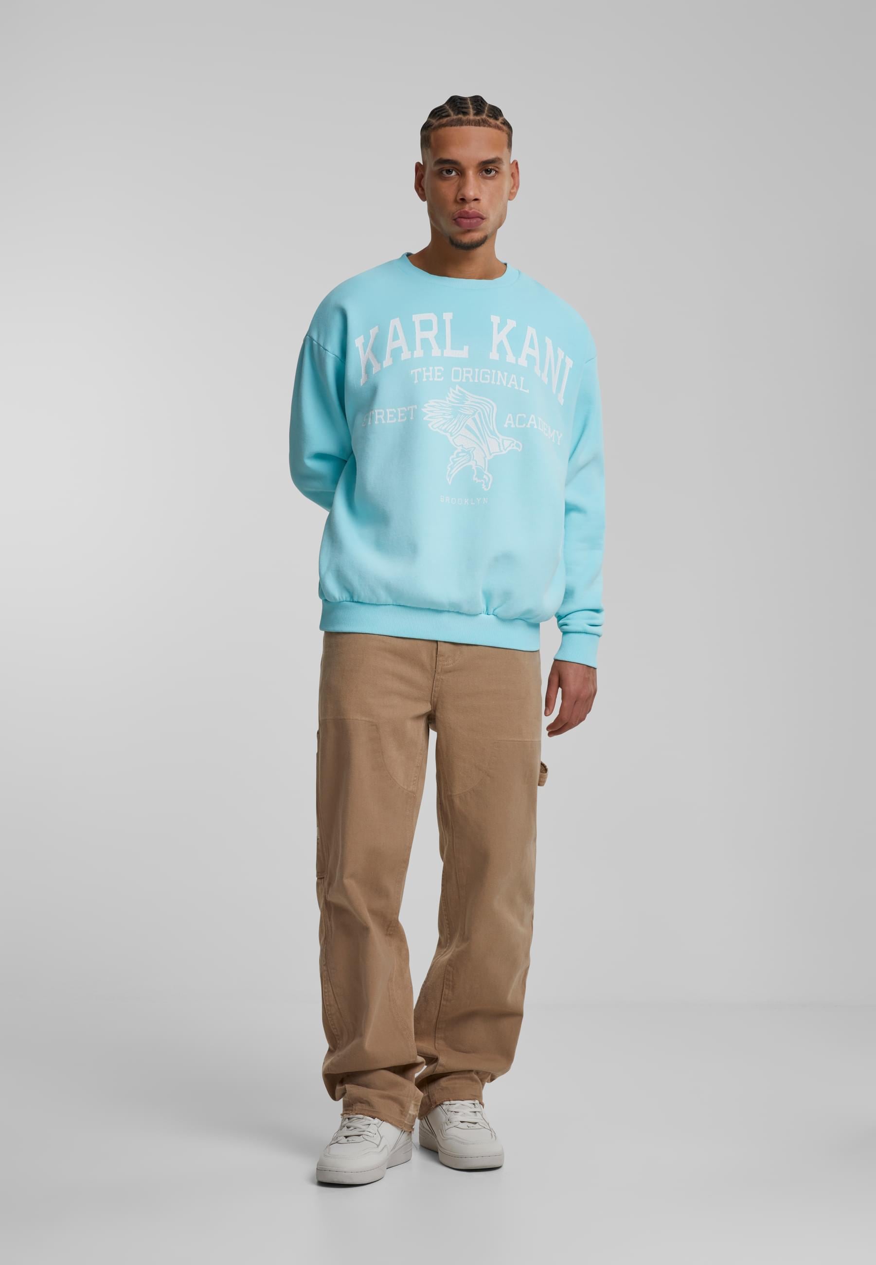 Karl Kani Rundhalspullover »Karl Kani Karl Kani Kani Street Academy OS Crew«, (1 tlg.)