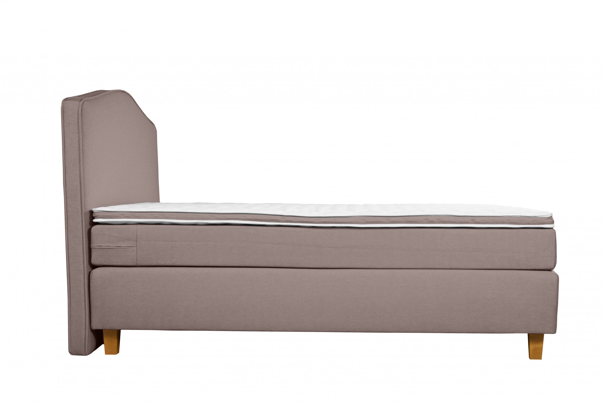 INOSIGN Boxspringbett »Jalma«, Füße aus massiver Birke ; Inkl. Topper