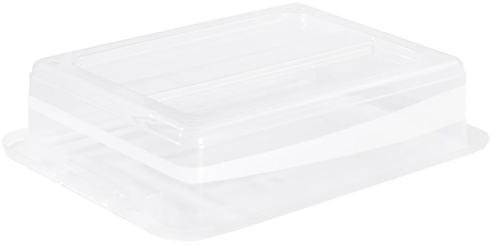 keeeper Aufbewahrungsbox »Cornelia, 6er Set, 7 L, 39,5 x 29,5 x 9,5 cm« durch Clips verschließbar, Griffe am Boden