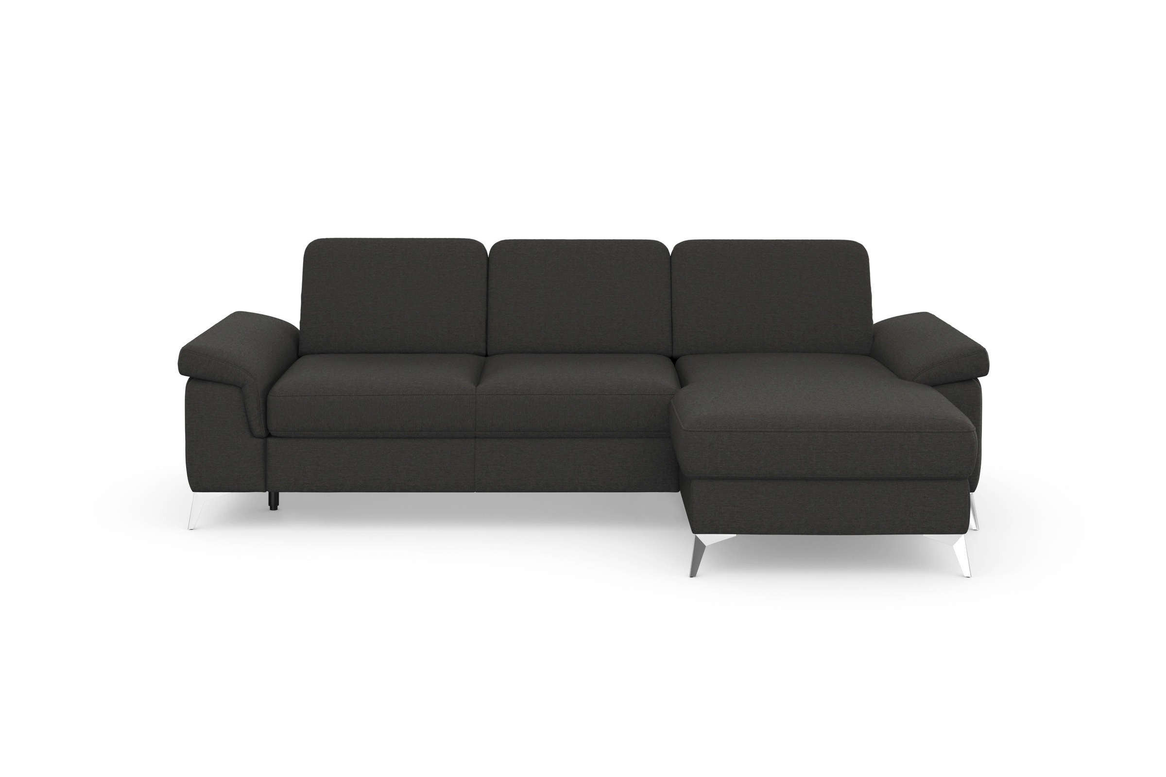 sit&more Ecksofa »Padua L-Form«, inklusive Sitztiefenverstellung, Armteilfunktion und Federkern
