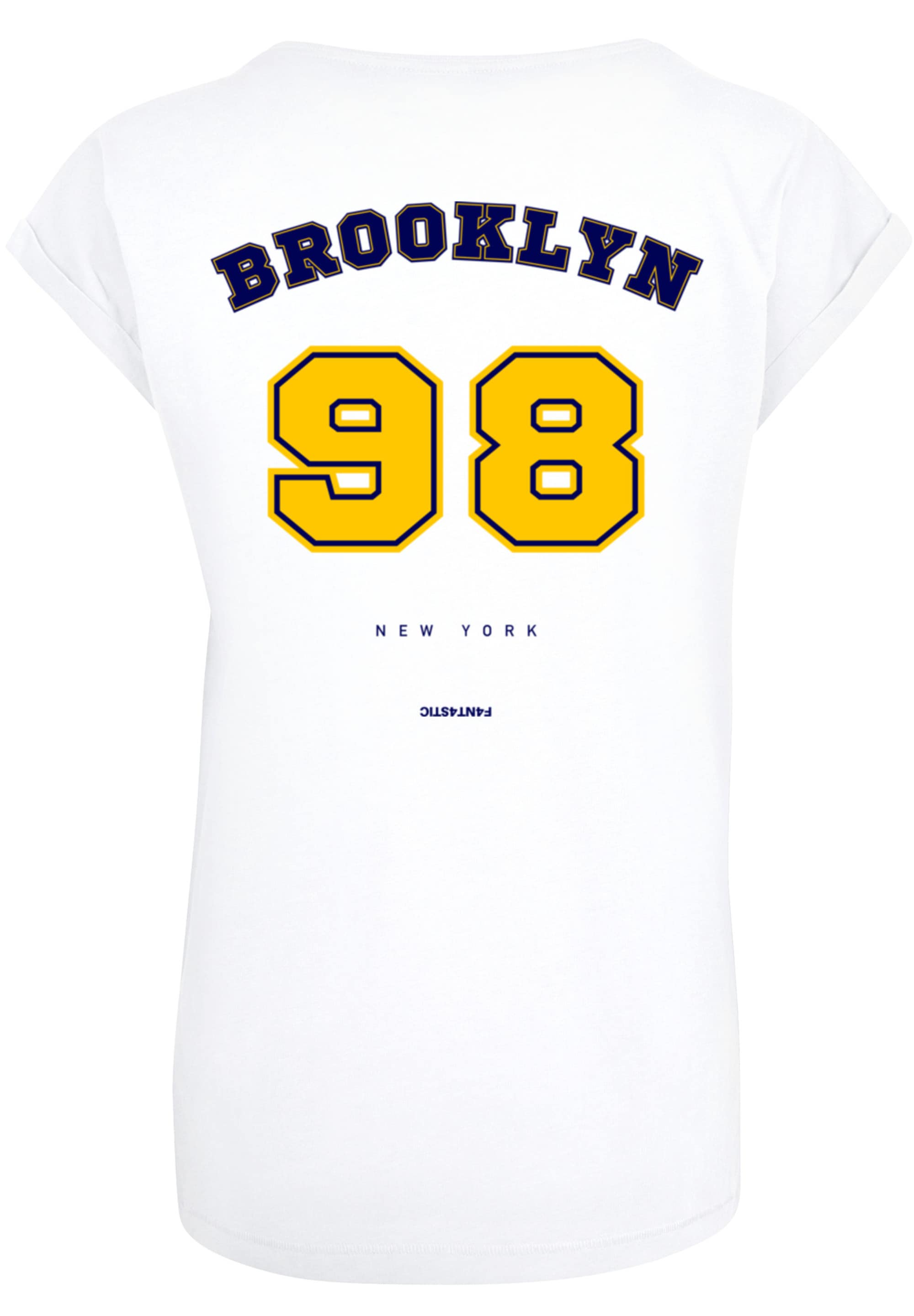 F4NT4STIC T-Shirt "Brooklyn 98 NY SHORT SLEEVE TEE", Print günstig online kaufen