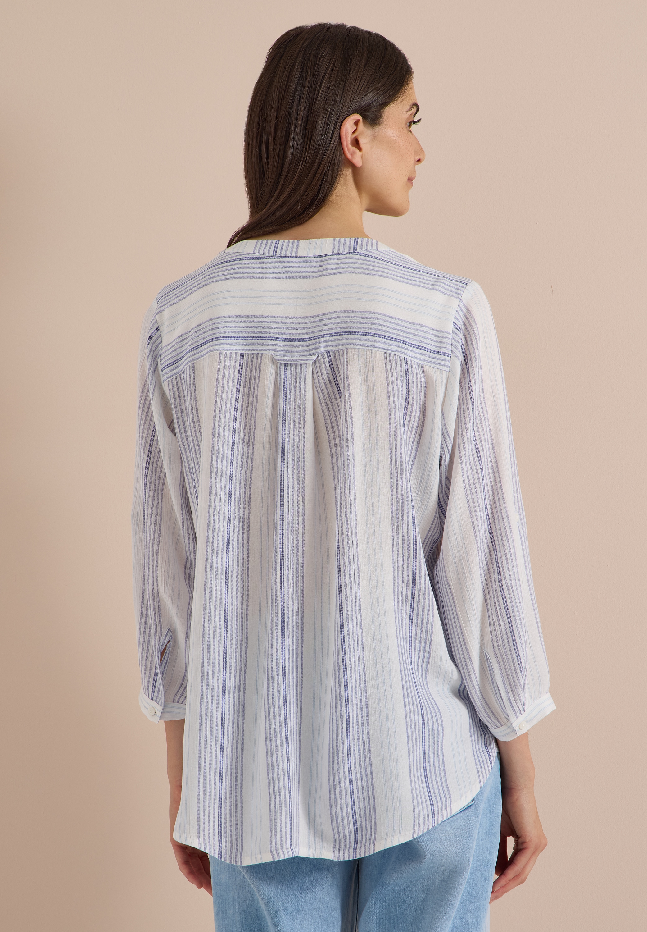 Cecil Klassische Bluse mit 3/4 Ärmeln