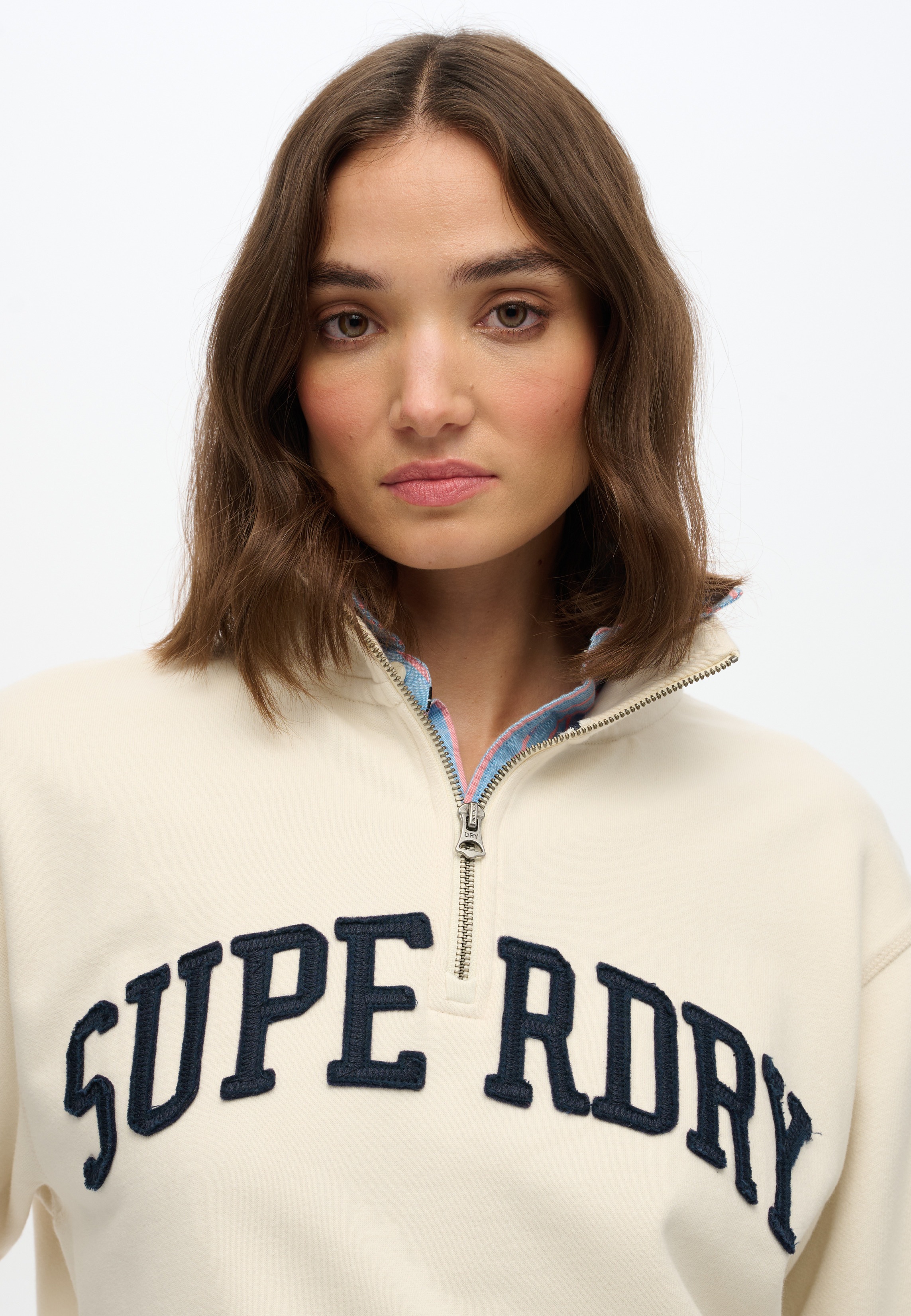 Thumbnail - Superdry Sweatshirt "ATHLETIC ESS APPLIQUE HALF ZIP"