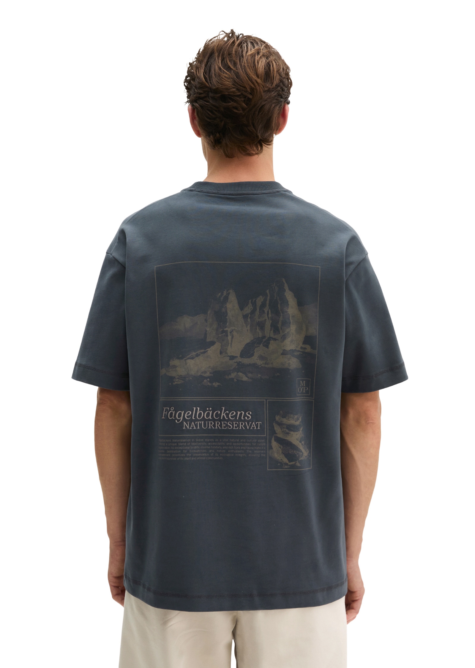 Marc O'Polo T-Shirt »mit großem Rückenprint«