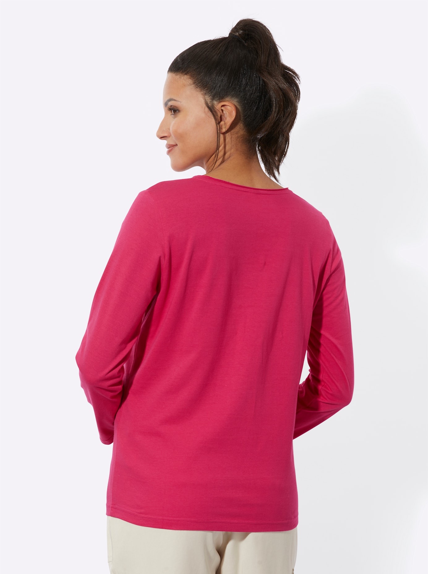 Classic Basics Langarmshirt "Langarm-Shirt" 1 Stk. tlg. günstig online kaufen