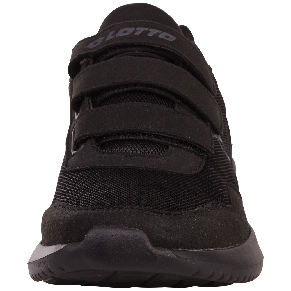 Lotto Women's Sneaker Black/Dark Grey 38 2