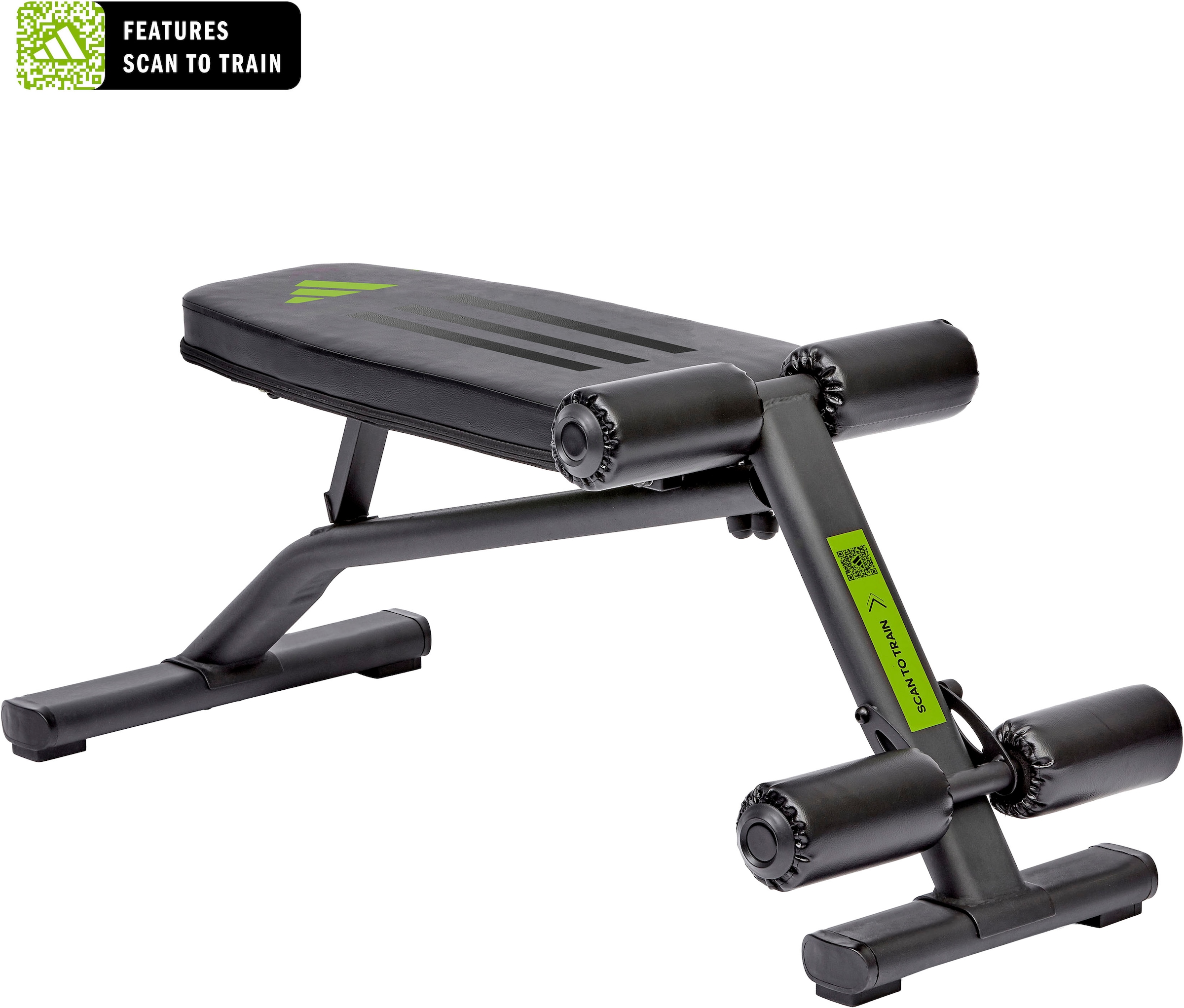 "Sit-Up Bank ADIDAS PERFORMANCE ""Trainingsbank"", schwarz, Trainingsbänke"