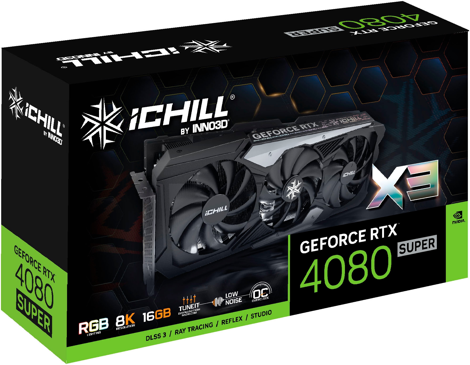 Inno3D Grafikkarte »GeForce RTX 4080 SUPER«, 16 GB, GDDR6X