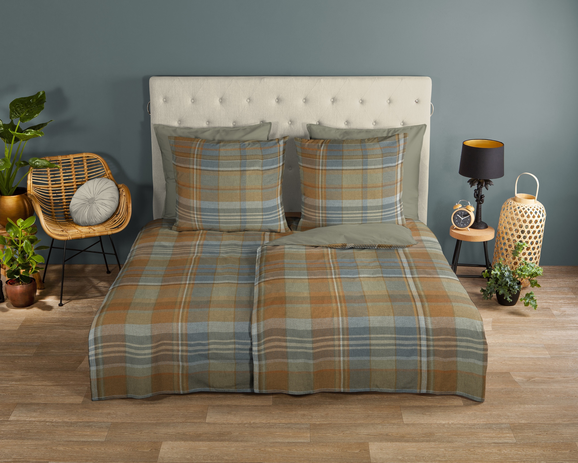 good morning Wendebettwäsche "Humfried" 2 Stk. tlg. 100% Baumwolle, Renforc günstig online kaufen