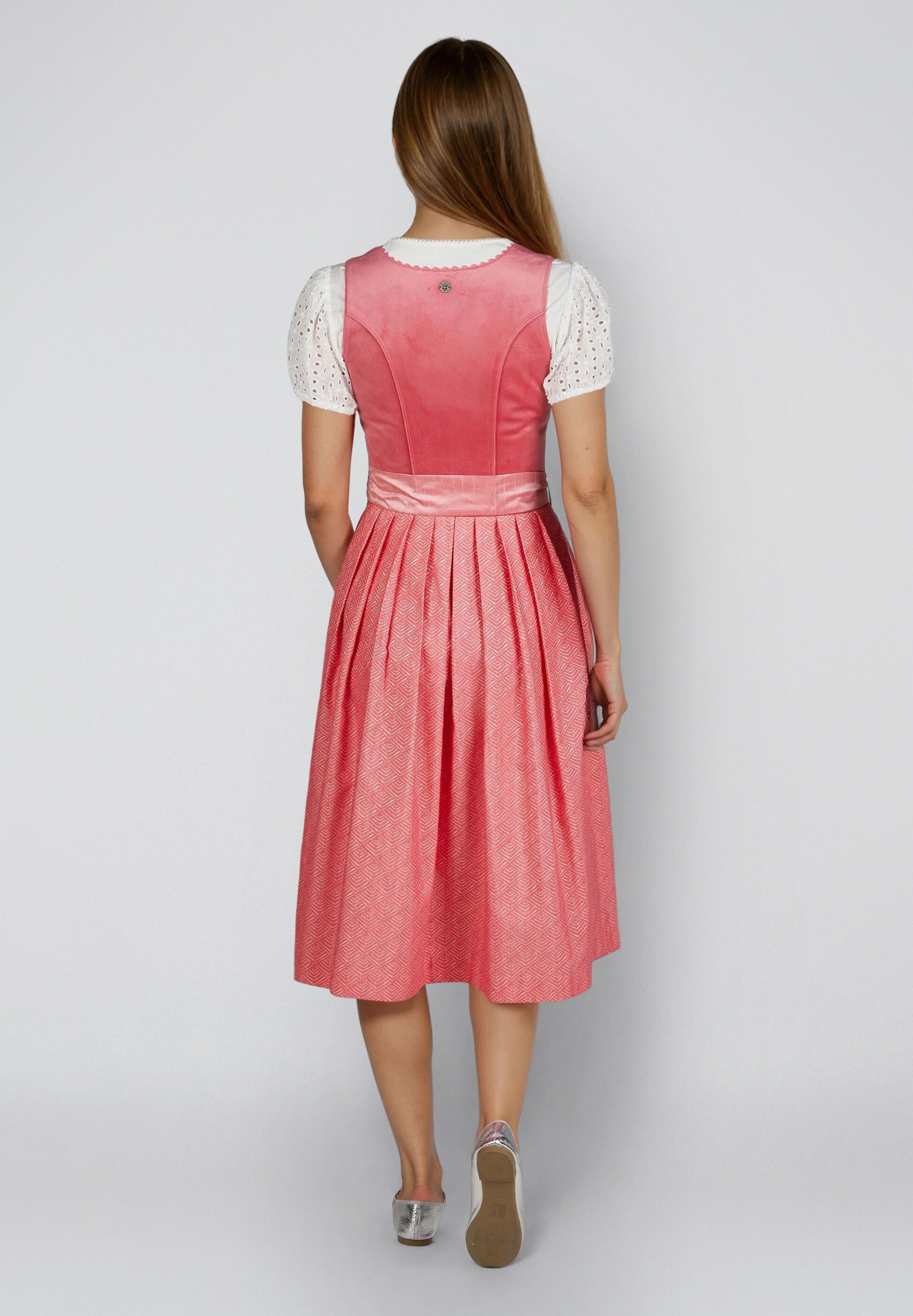 Spieth & Wensky Dirndl »Hummel« feines Samtoberteil