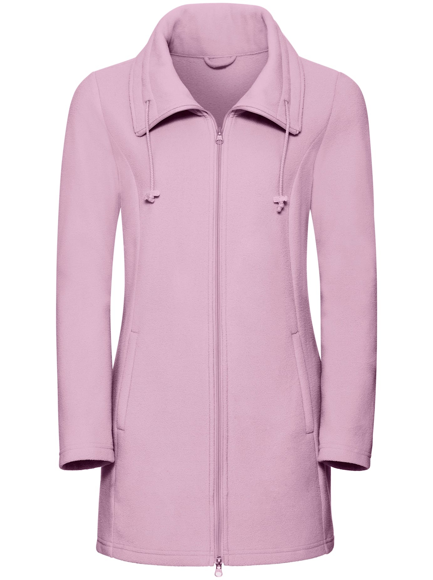 Fleecejacke CLASSIC BASICS, Damen, Gr. 48, rosa (rosé), 100% Polyester, unifarben, Jacken Fleecejacke 2
