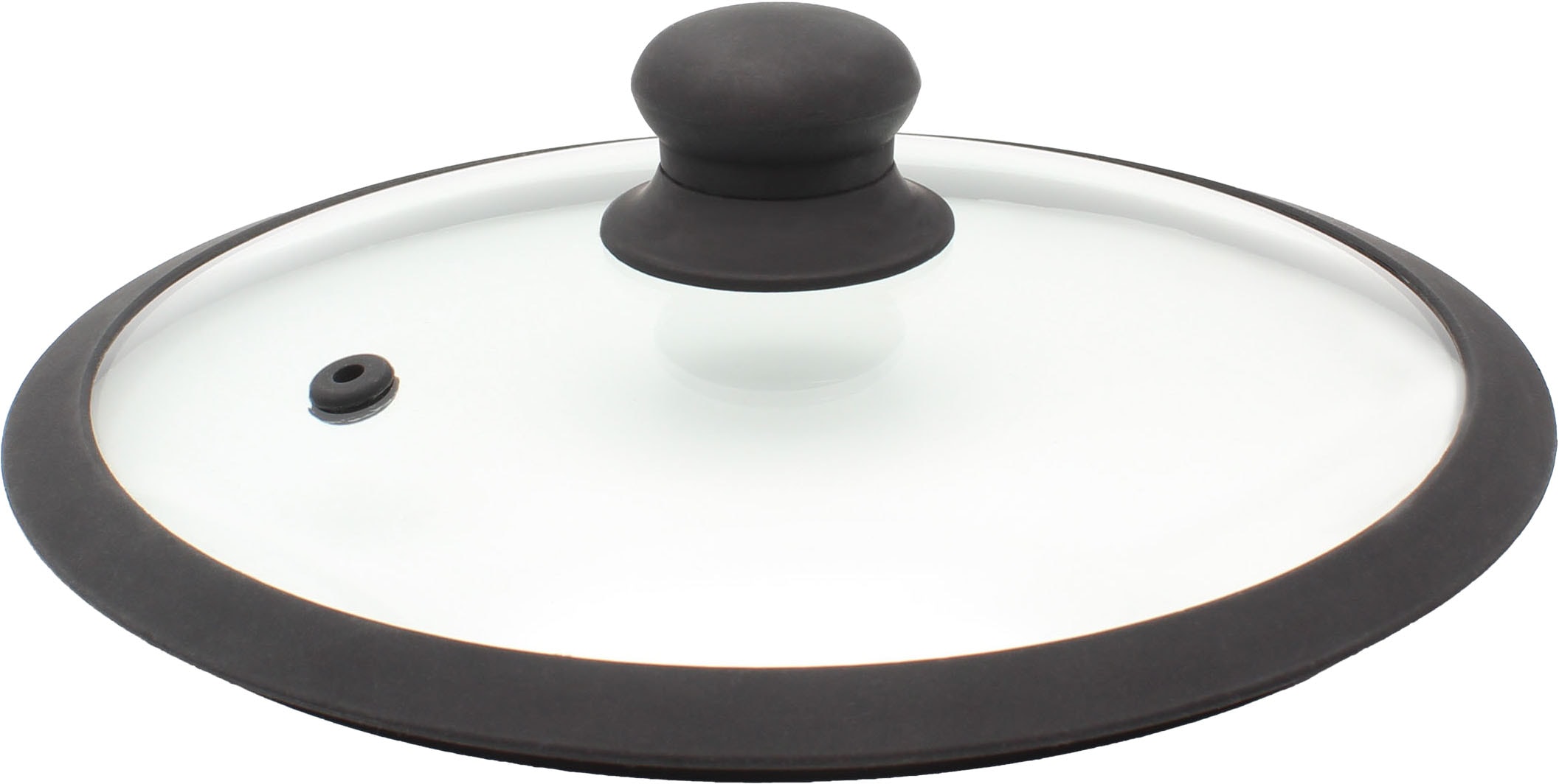 Krüger Deckel "Glasdeckel Saphir mit Soft-Touch-Knopf" hitzebeständig bis 1 günstig online kaufen