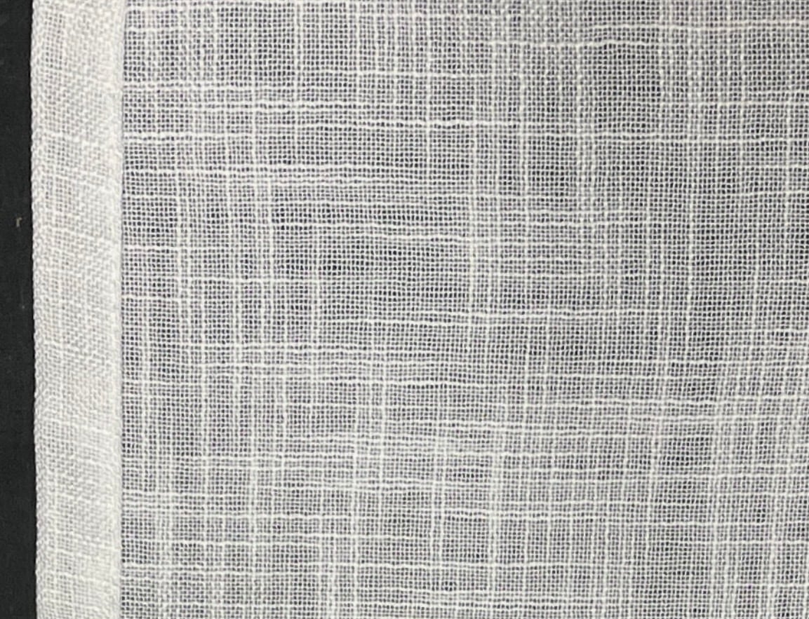 my home Gardine »Nora« Ösen 1 Stk. tlg. Leinenlook, Polyester