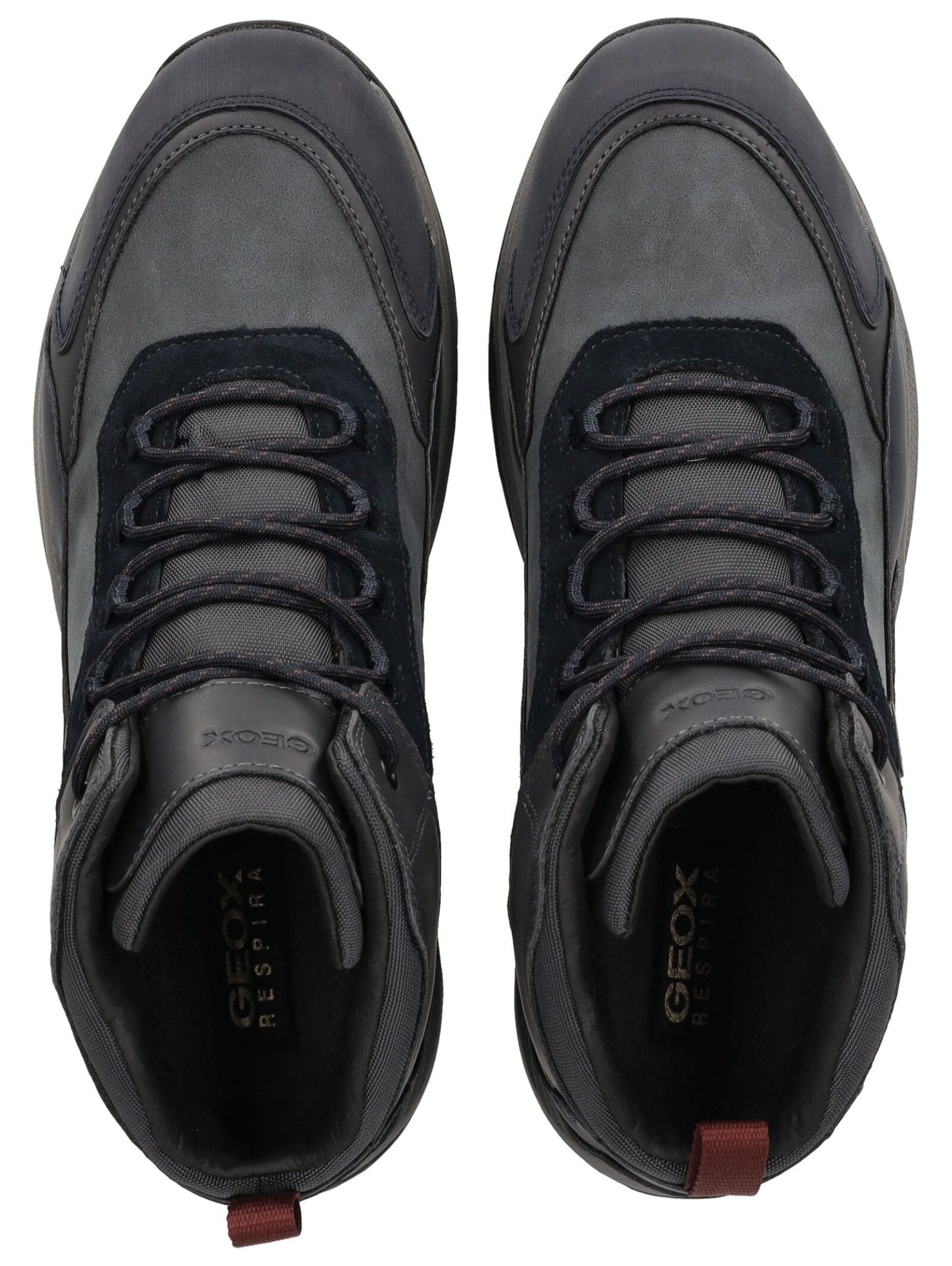 Geox Schnürstiefelette »Geox Stiefelette Lederimitat/Textil«