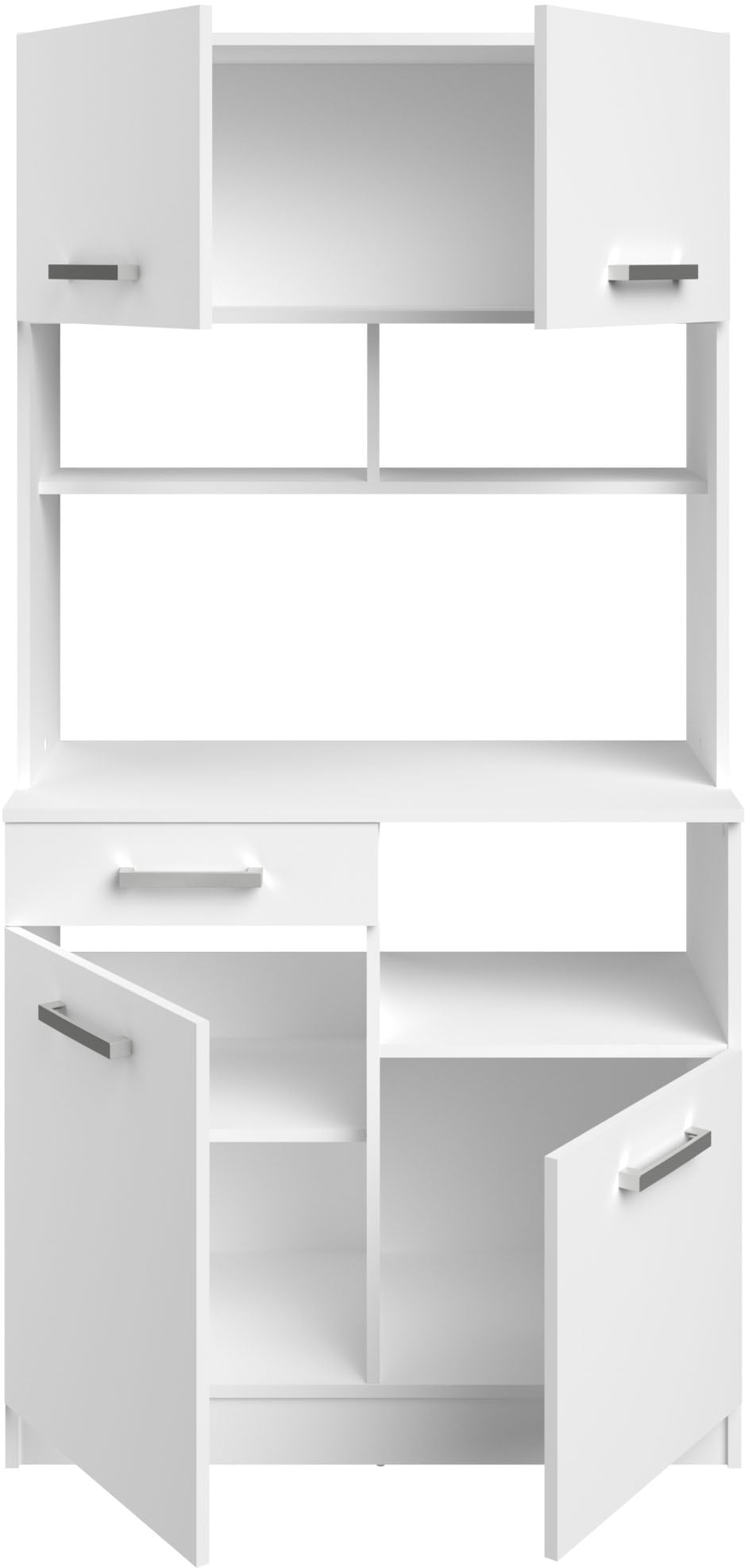 Parisot Schrank-Set »Buffet Set Uno 4«, (3 St.), zeitlos, pflegeleicht, vielseitig, Stauraum