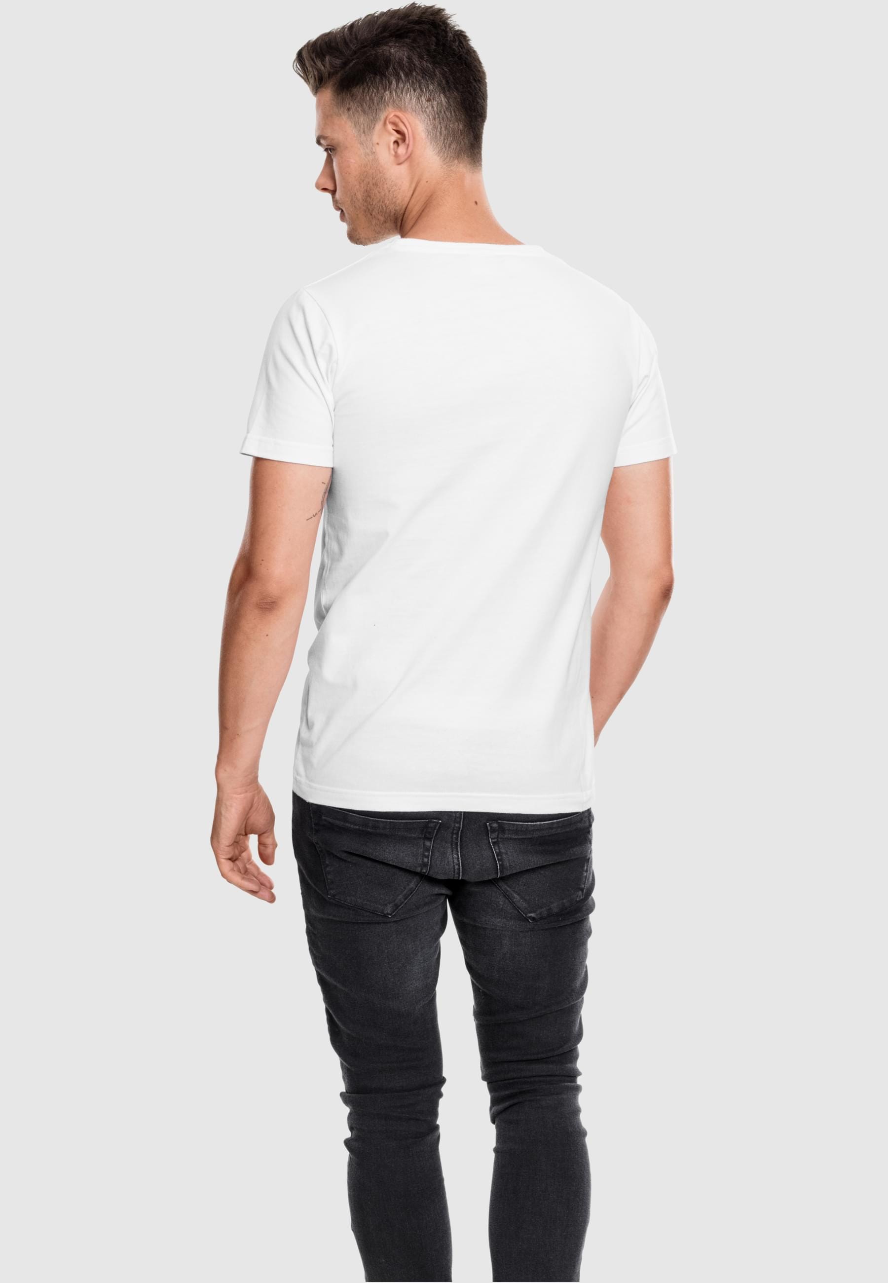 URBAN CLASSICS T-Shirt »Urban Classics Herren Synthetic Leather Pocket Tee«, (1 tlg.)