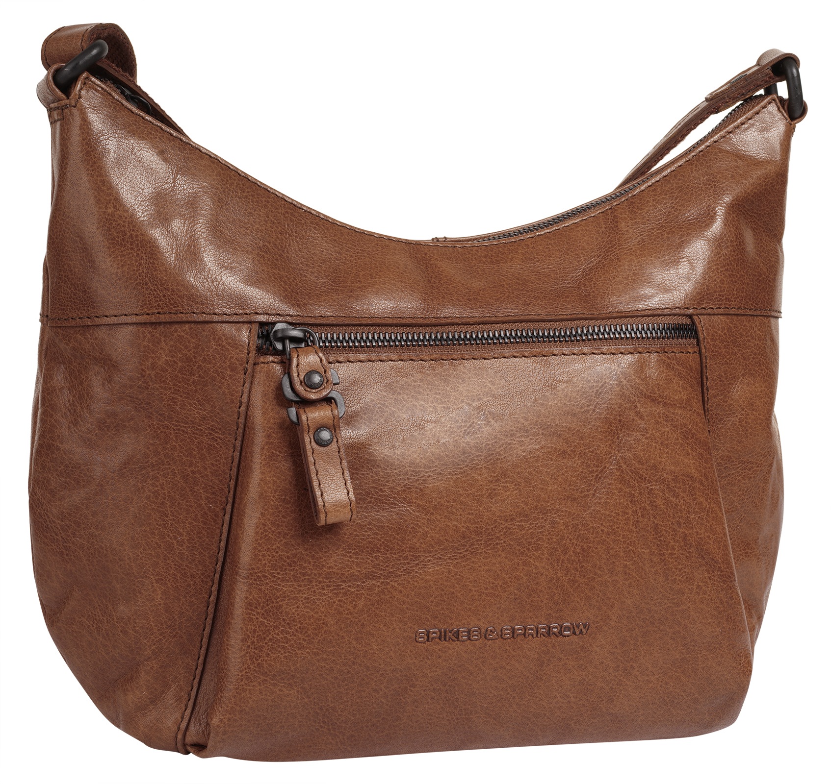 Spikes &amp; Sparrow Umhängetasche echt Leder RK7690