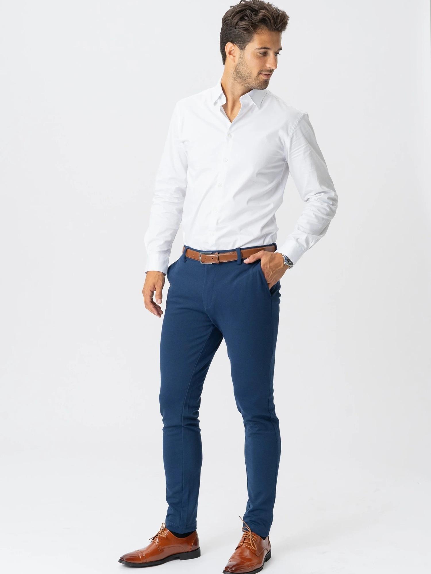 TeeShoppen Chinohose »TEESHOPPEN Trouser The Original Performance«