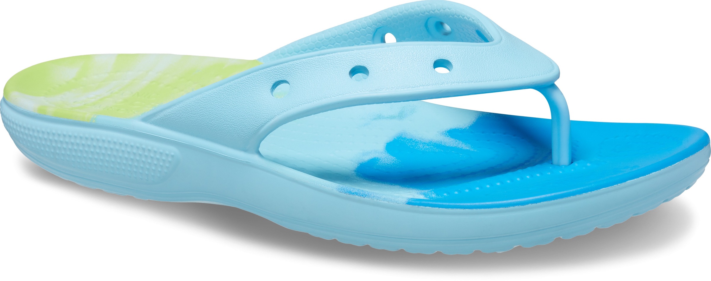 Crocs Badesandale "Classic Crocs Ombre Flip", mit Ombre Farbverlauf