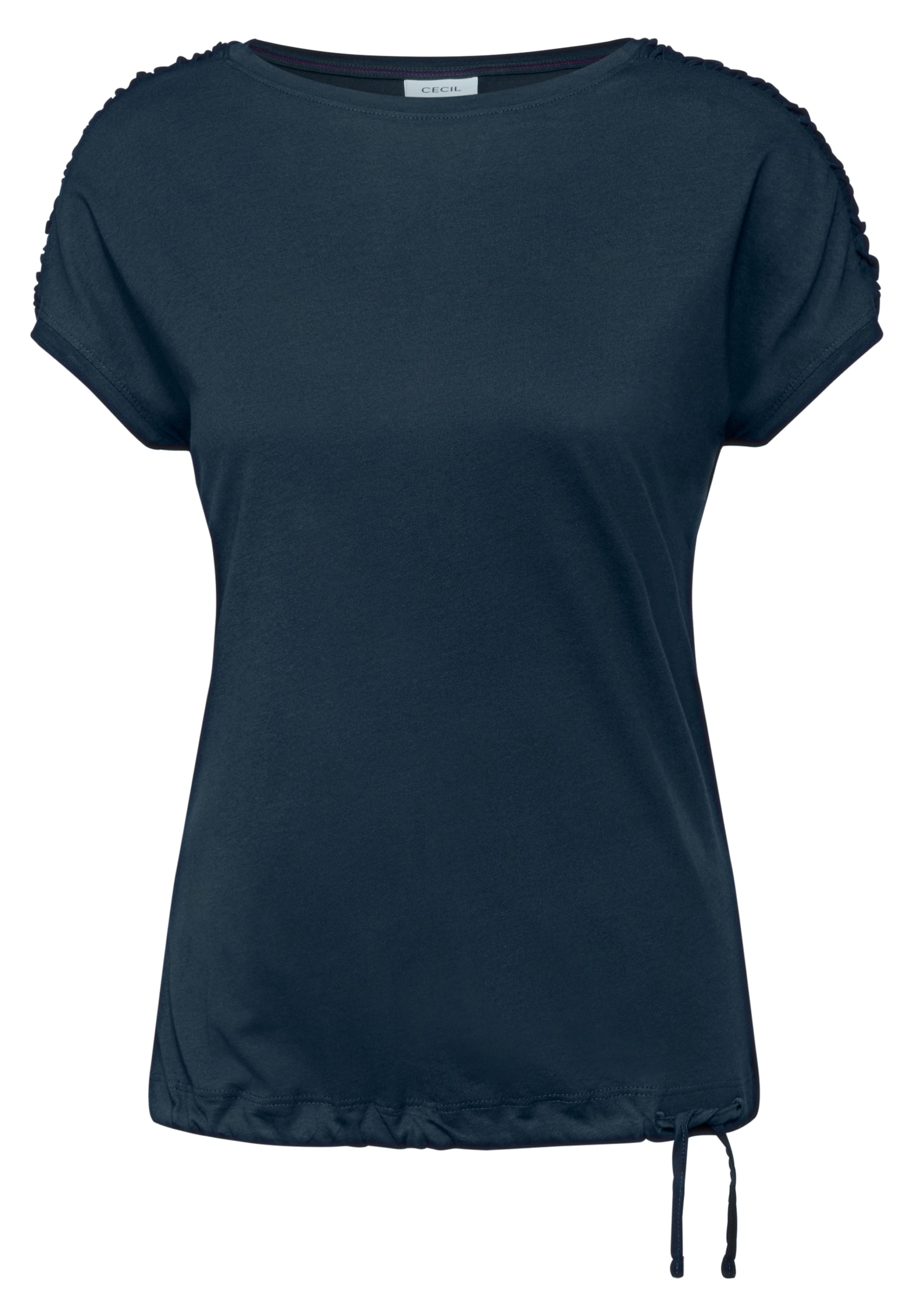 Cecil T-Shirt, mit Tunnelzug am Saum