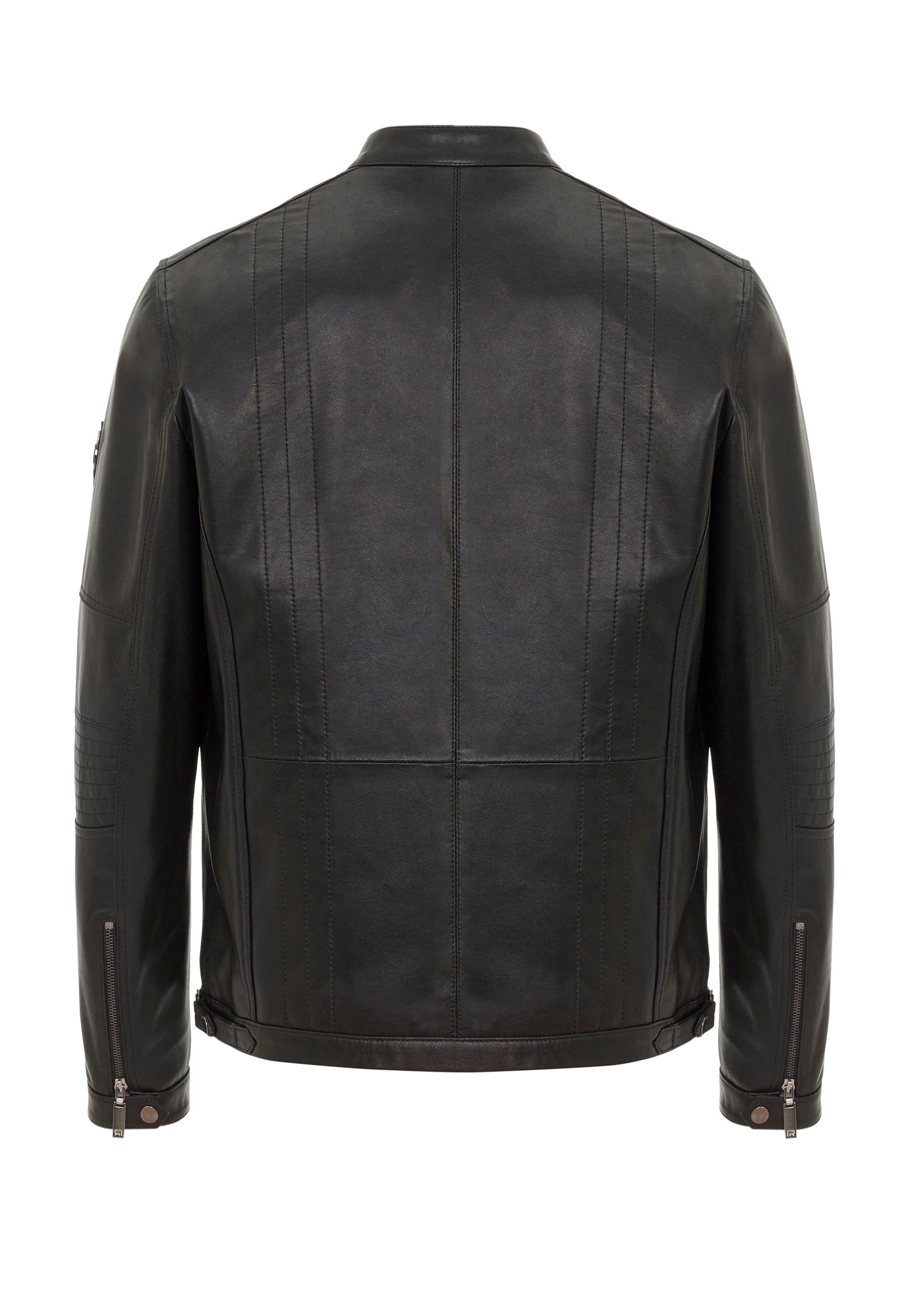 RedBridge Lederjacke »Kidderminster«, im angesagten Biker-Stil