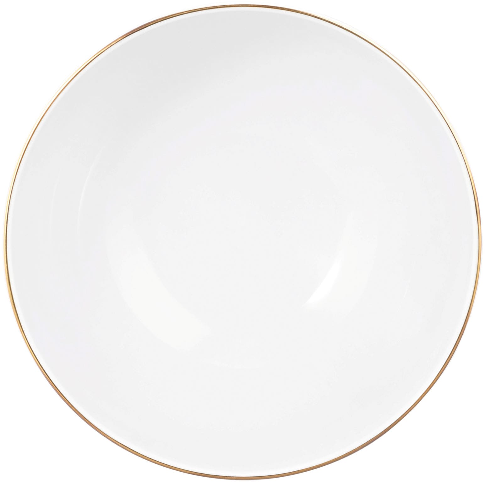 Seltmann Weiden Müslischale »Amina« 1 aus Porzellan Schale mit edler Goldumrandung und Relief