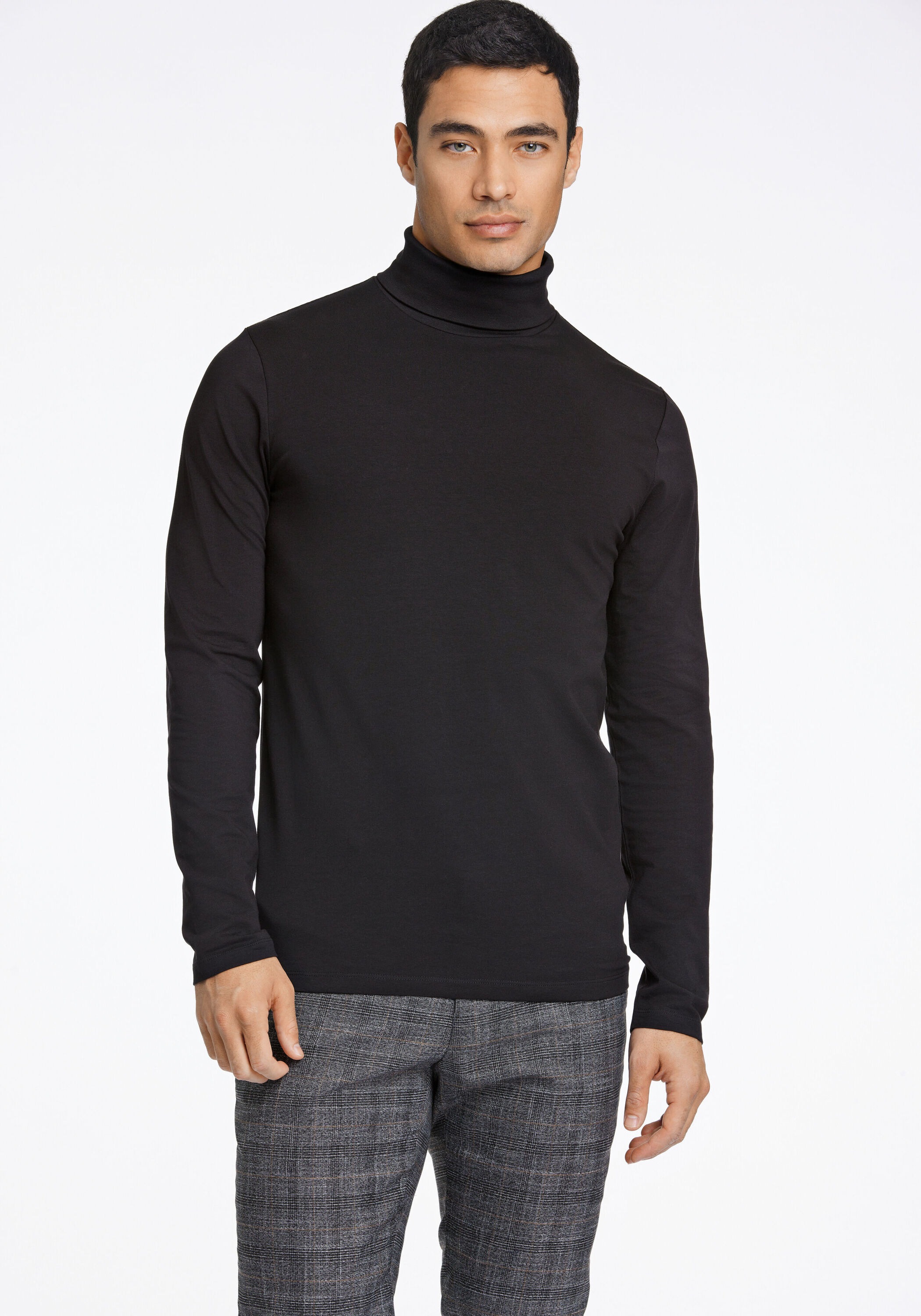 LINDBERGH Rollkragenpullover "Rollkragenpulli Slim Fit"