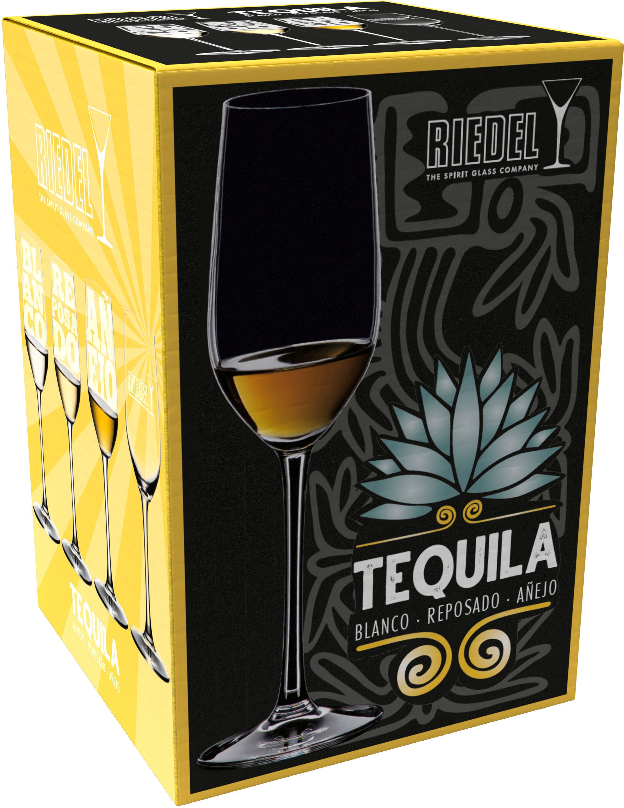 RIEDEL THE SPIRIT GLASS COMPANY Schnapsglas »Mixing Sets«, (Set, 4 tlg., TEQUILA), Made in Germany, 190 ml, 4-teilig