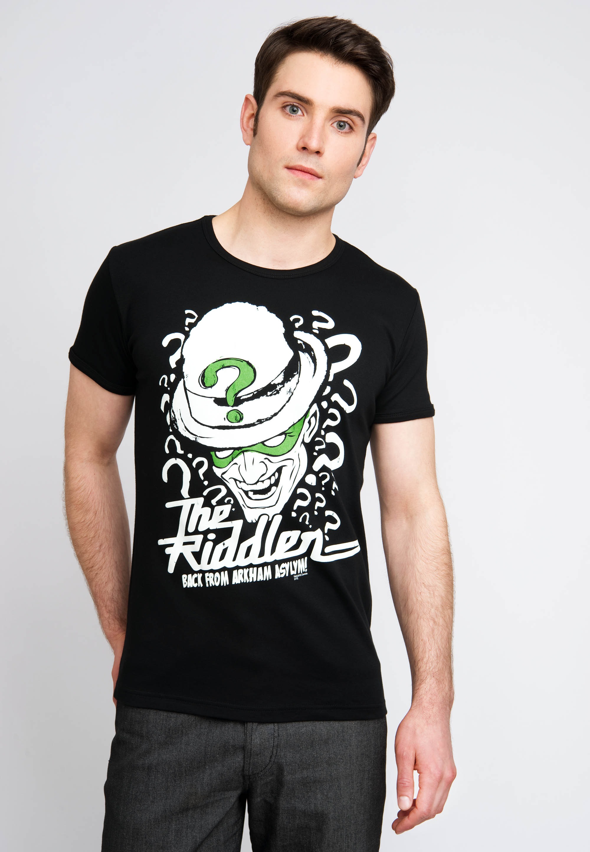 LOGOSHIRT T-Shirt »The Riddler«, mit coolem Frontprint