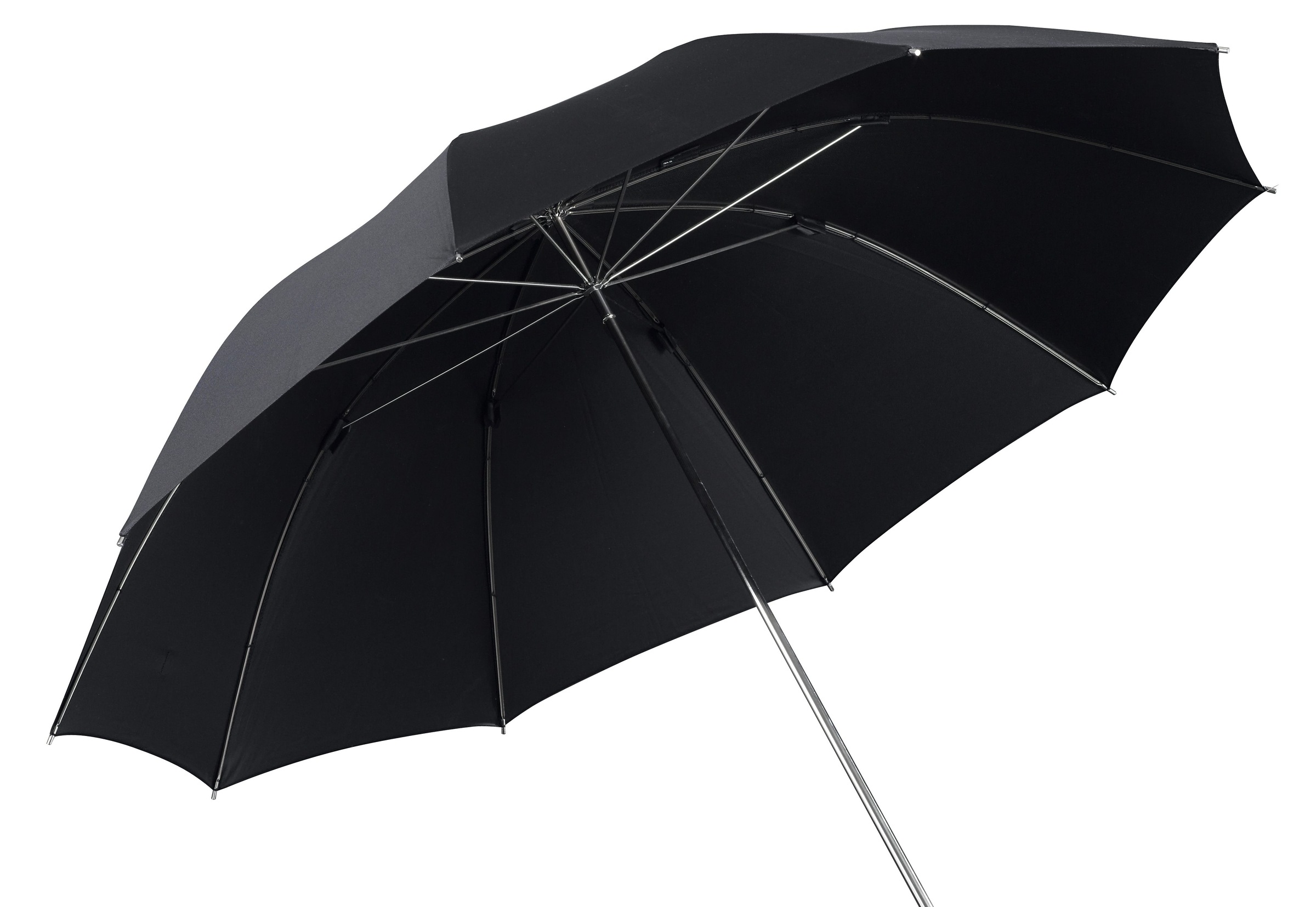 EuroSCHIRM® Stockregenschirm »Brilliant Luxus, schwarz«, aus | BAUR kaufen Leder mit Griff online