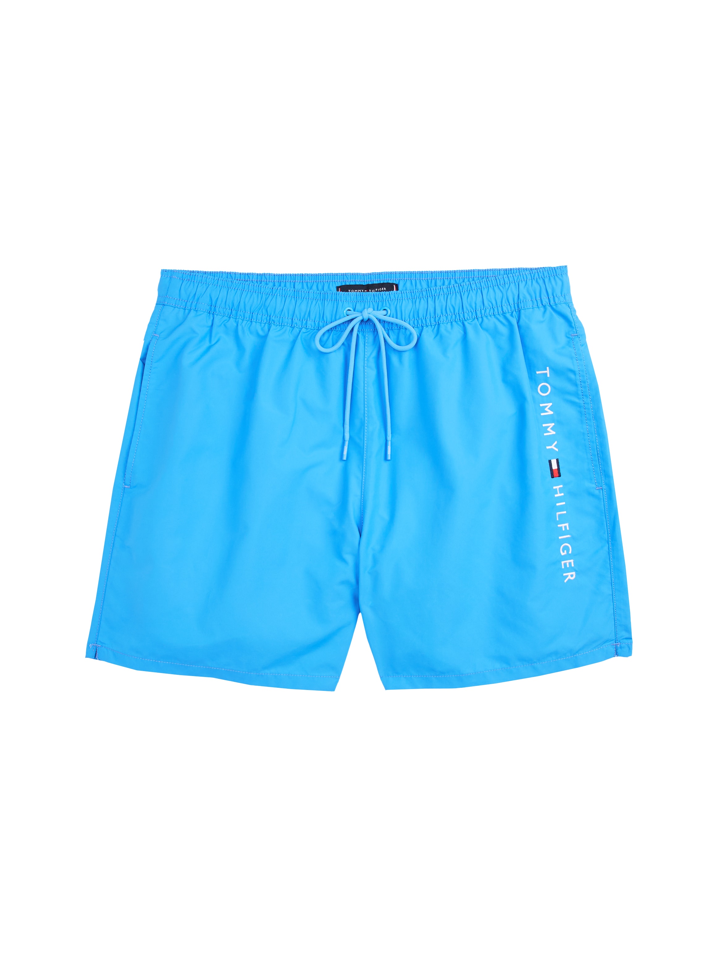 Tommy Hilfiger Swimwear Badeshorts »MEDIUM DRAWSTRING«, mit Logostickerei an der Hüfte
