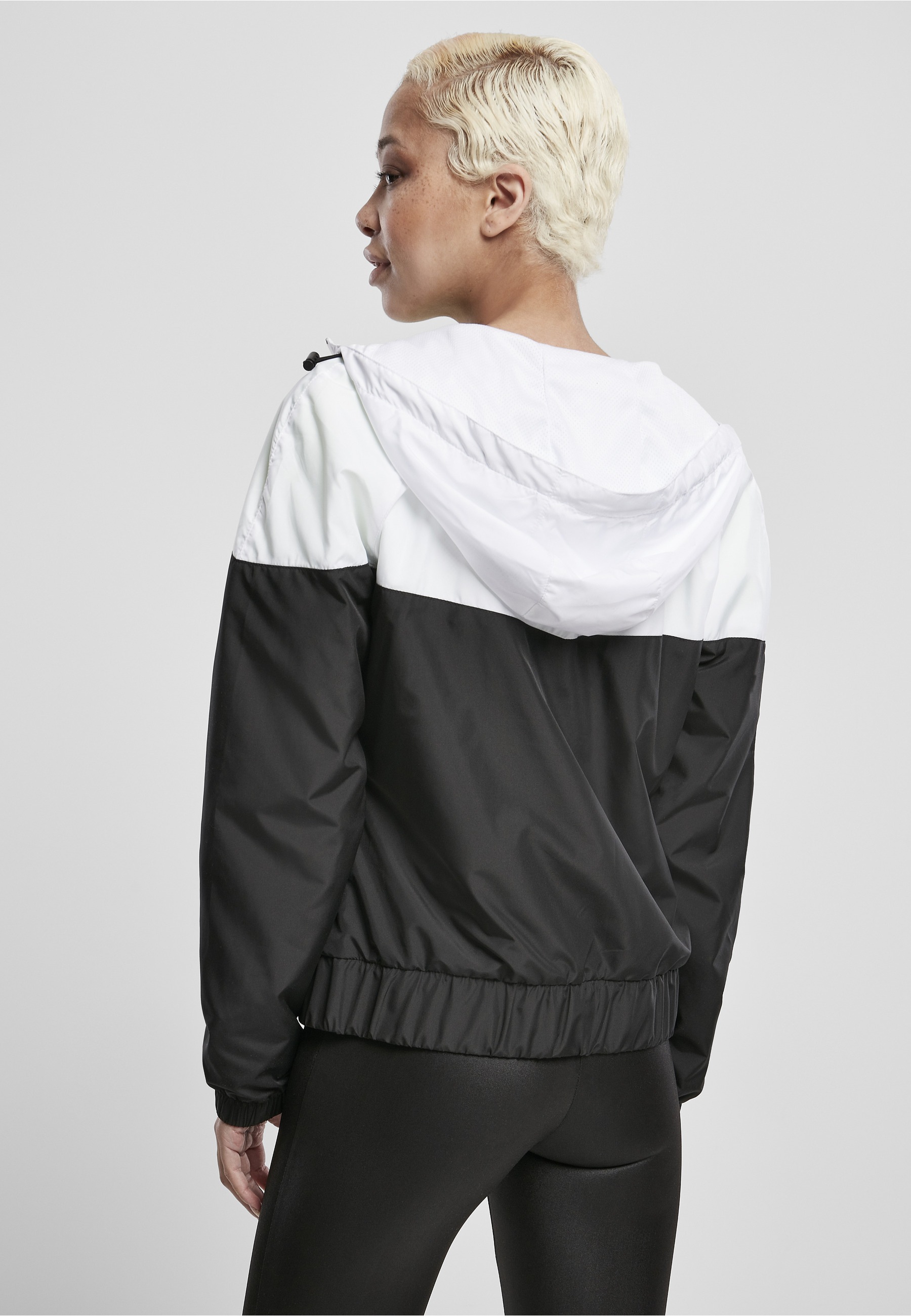 URBAN CLASSICS Anorak »Urban Classics Damen Ladies Arrow Windbreaker« 1 Stk. tlg. mit Kapuze