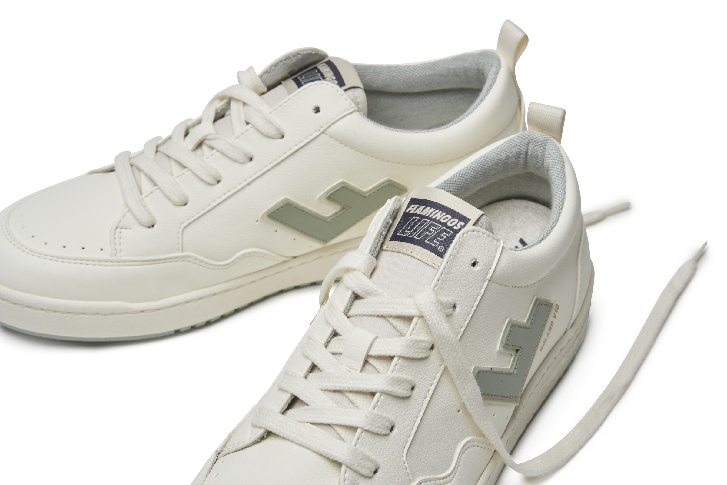 Flamingos Life Sneaker »ROLAND V.10«, veganer Sneaker, Obermaterial aus 70% Maisresten