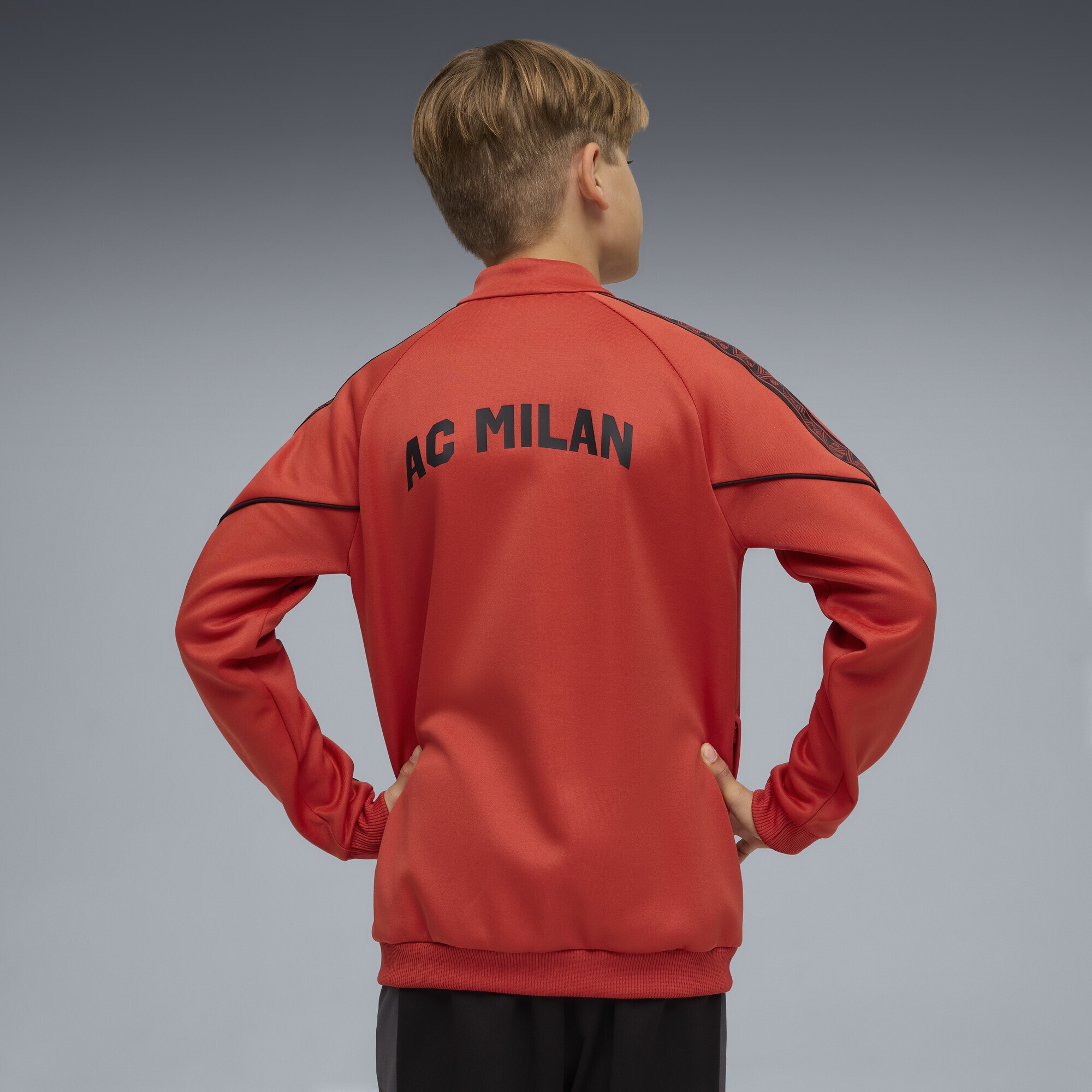 PUMA Sweatjacke »AC Milan KING Anthem Jacke Jugendliche«