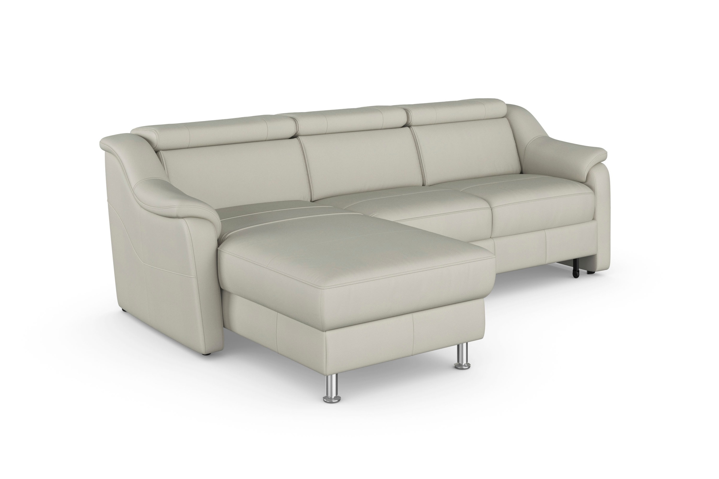 sit&more Ecksofa »Freetown L-Form«, inklusive Kopfteilverstellung und komfortablem Federkern
