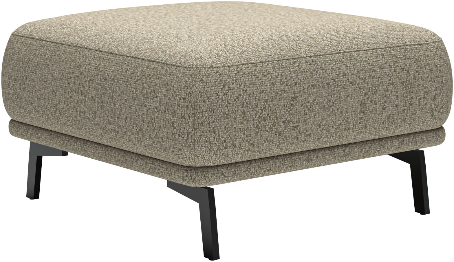 SCHÖNER WOHNEN-Kollektion Polsterhocker "Tossa, smarte Ergänzung für dein Wohnzimmer, Breite 73 cm" 1 Stk. tlg. Flexibler Komfort, edle Optik & saugroboterfreundlich