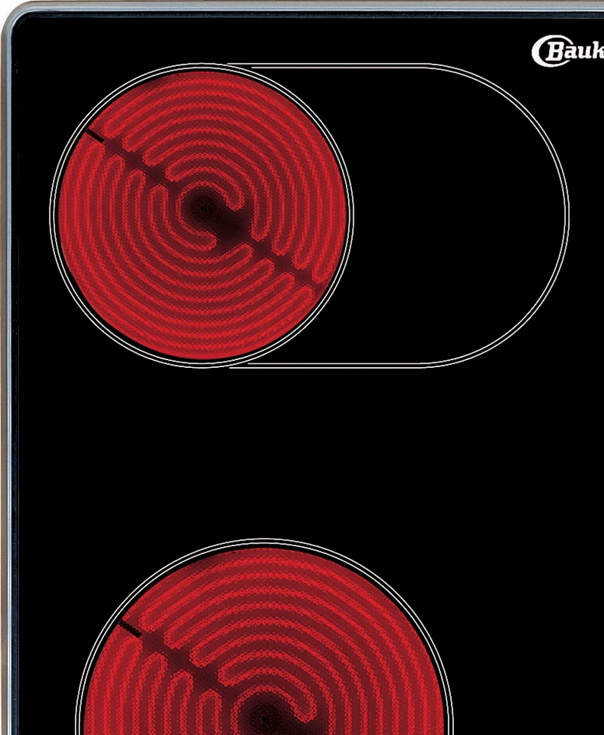 BAUKNECHT Elektro-Herd-Set »Heko Swing«, HVR2 KH5V2 IN, Hydrolyse, (Set)