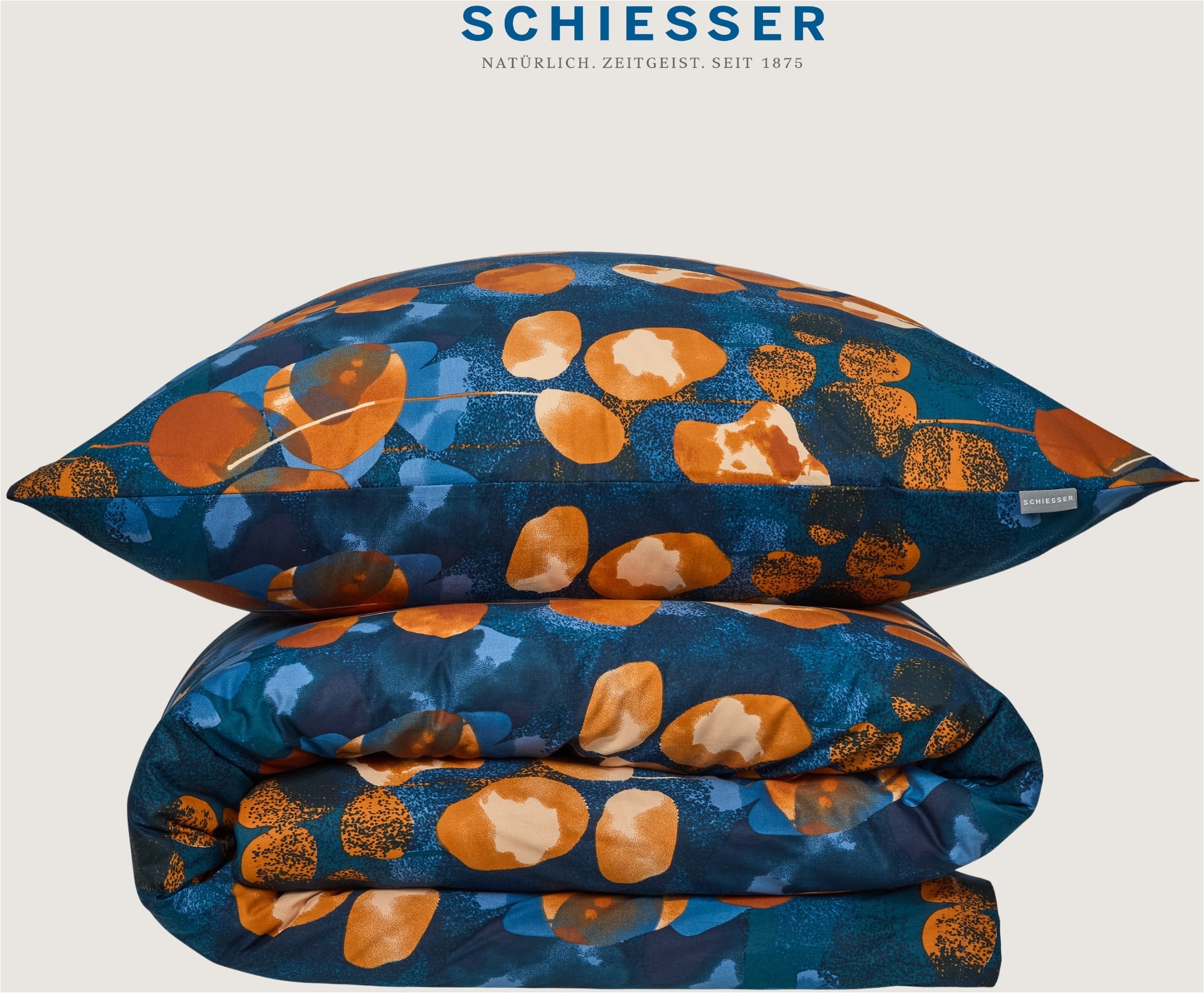 Schiesser Bettwäsche »Maxima aus weicher Baumwolle mit floralem Muster«, Made in Green