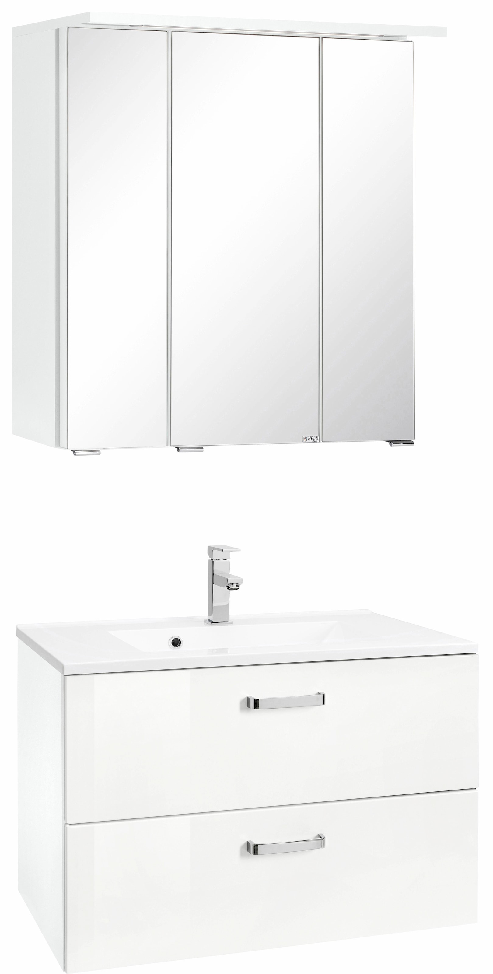 welltime Badmöbel-Set "Ravenna" 2 Stk. tlg. günstig online kaufen