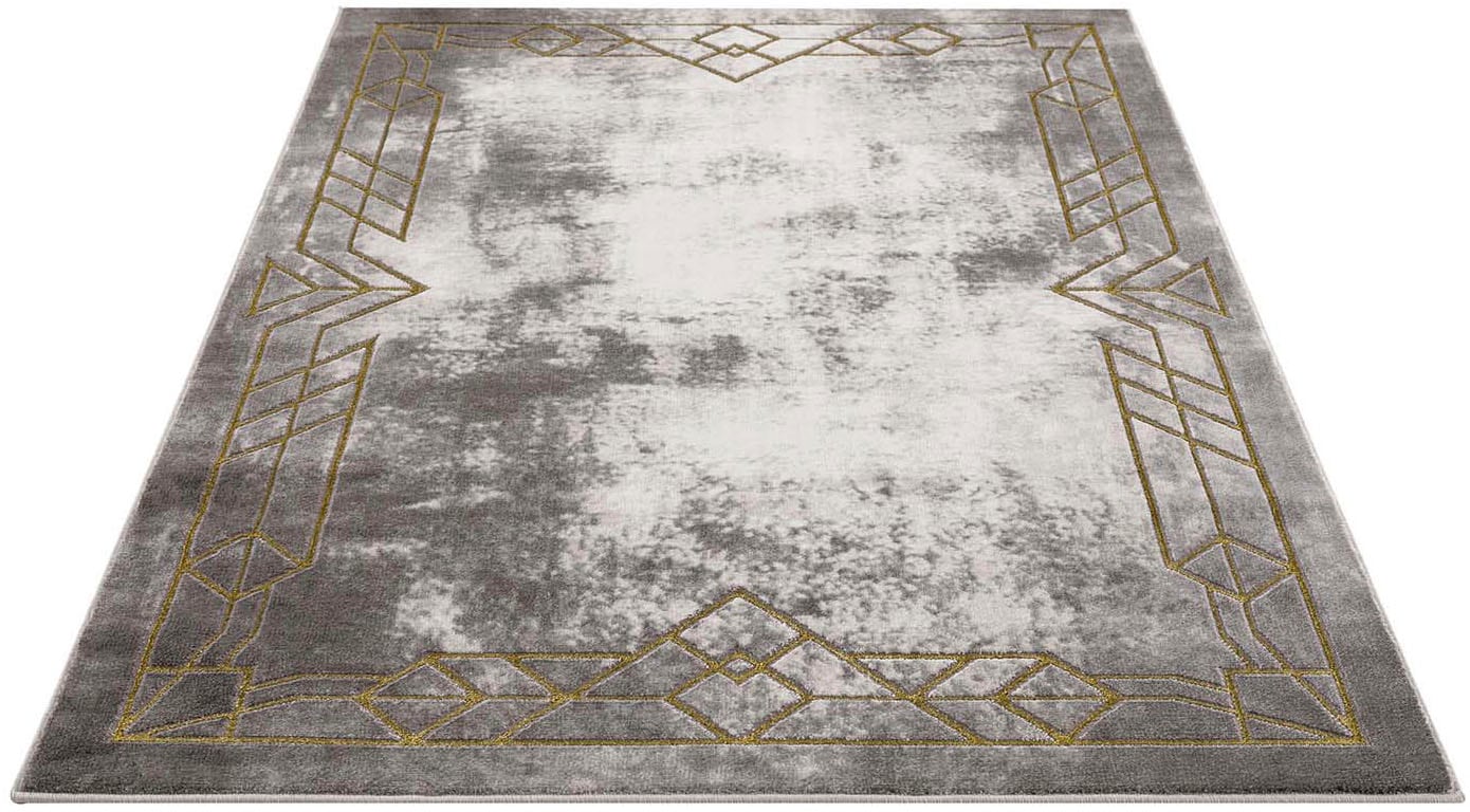 Carpet City Teppich "Noa 9337", rechteckig, Kurzflor, Modern, Weicher For, Pflegeleicht