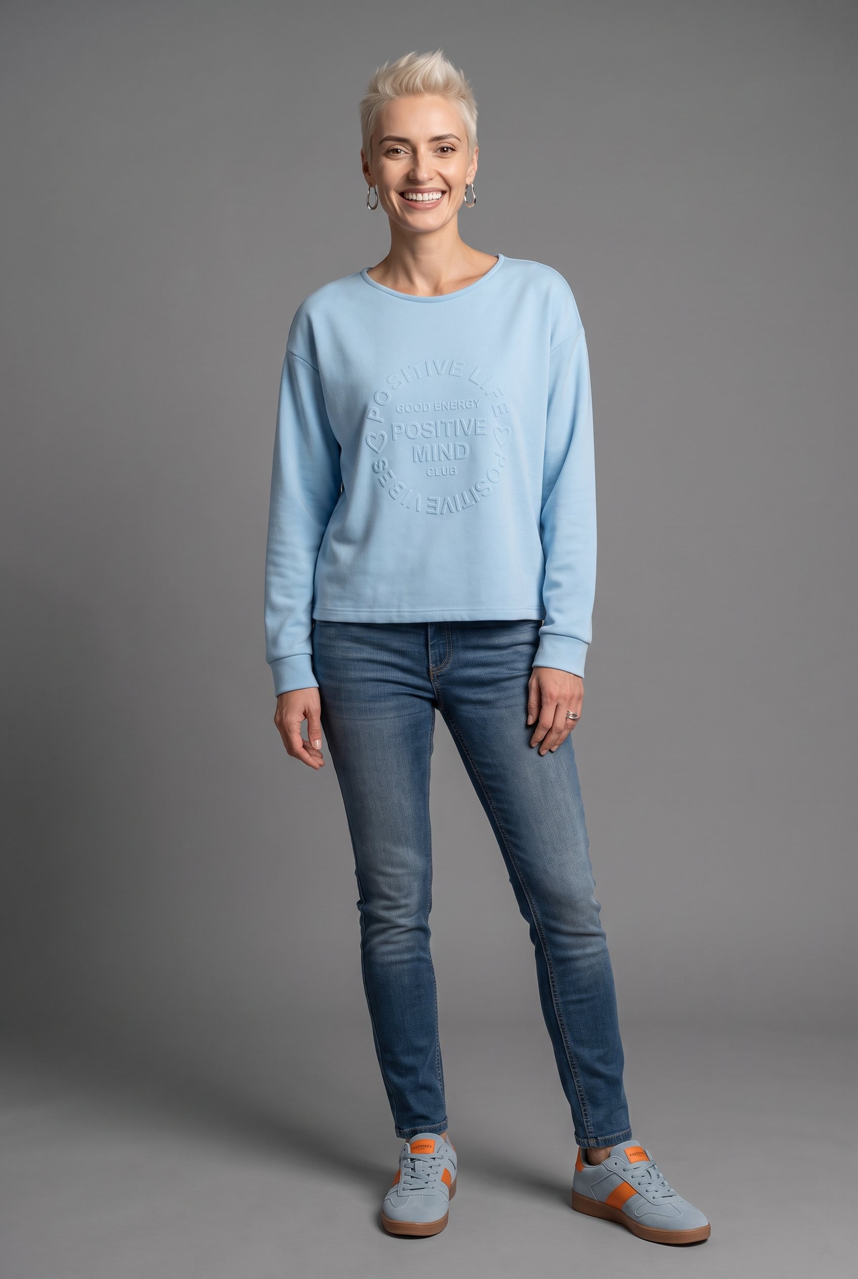 Aniston CASUAL Skinny-fit-Jeans in trendiger Used-Waschung - NEUE KOLLEKTION