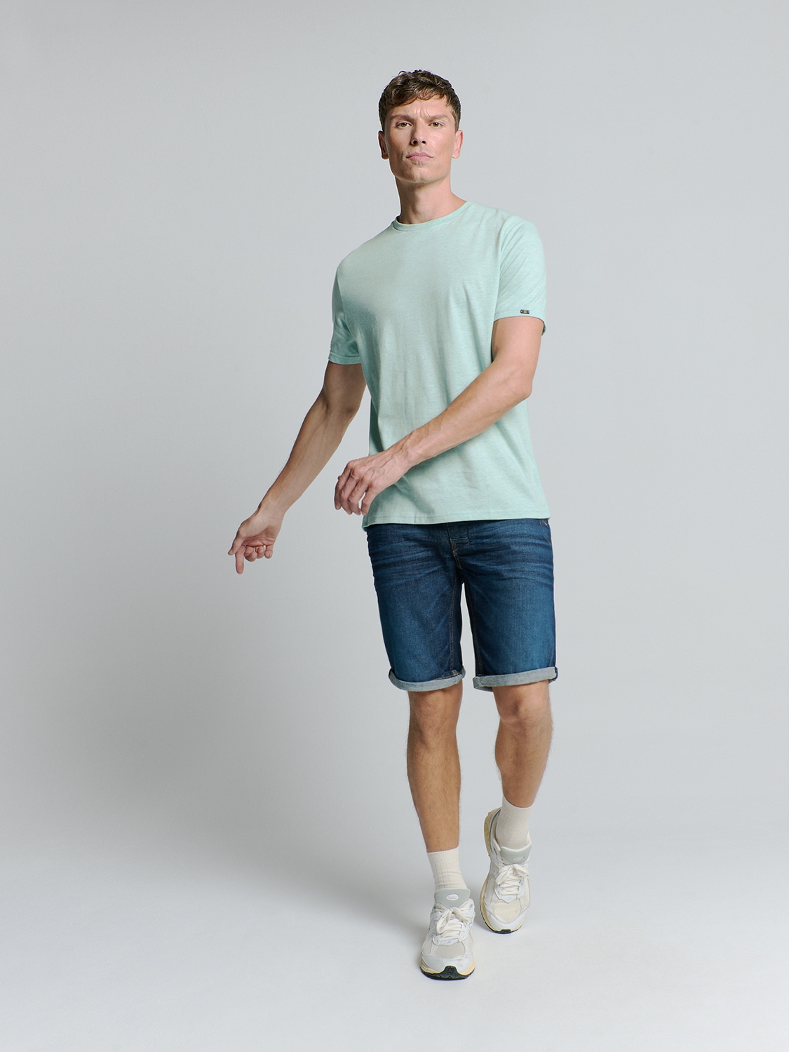 Thumbnail - NO EXCESS T-Shirt "No Excess T-Shirt mit Rundhalsausschnitt"
