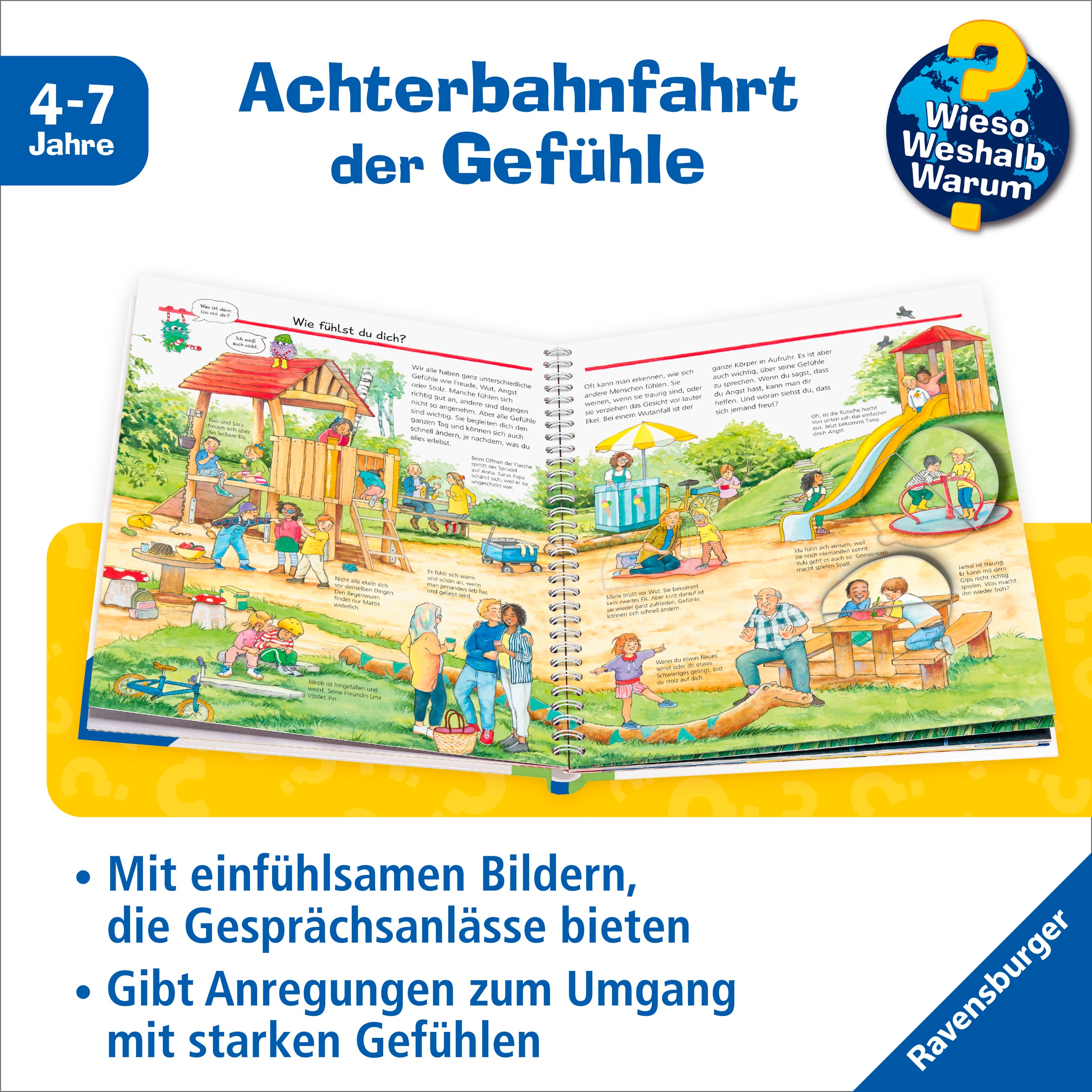 Thumbnail - Ravensburger "Wieso? Weshalb? Warum?, Band 58 - Unsere Gefühle" Made in Europe