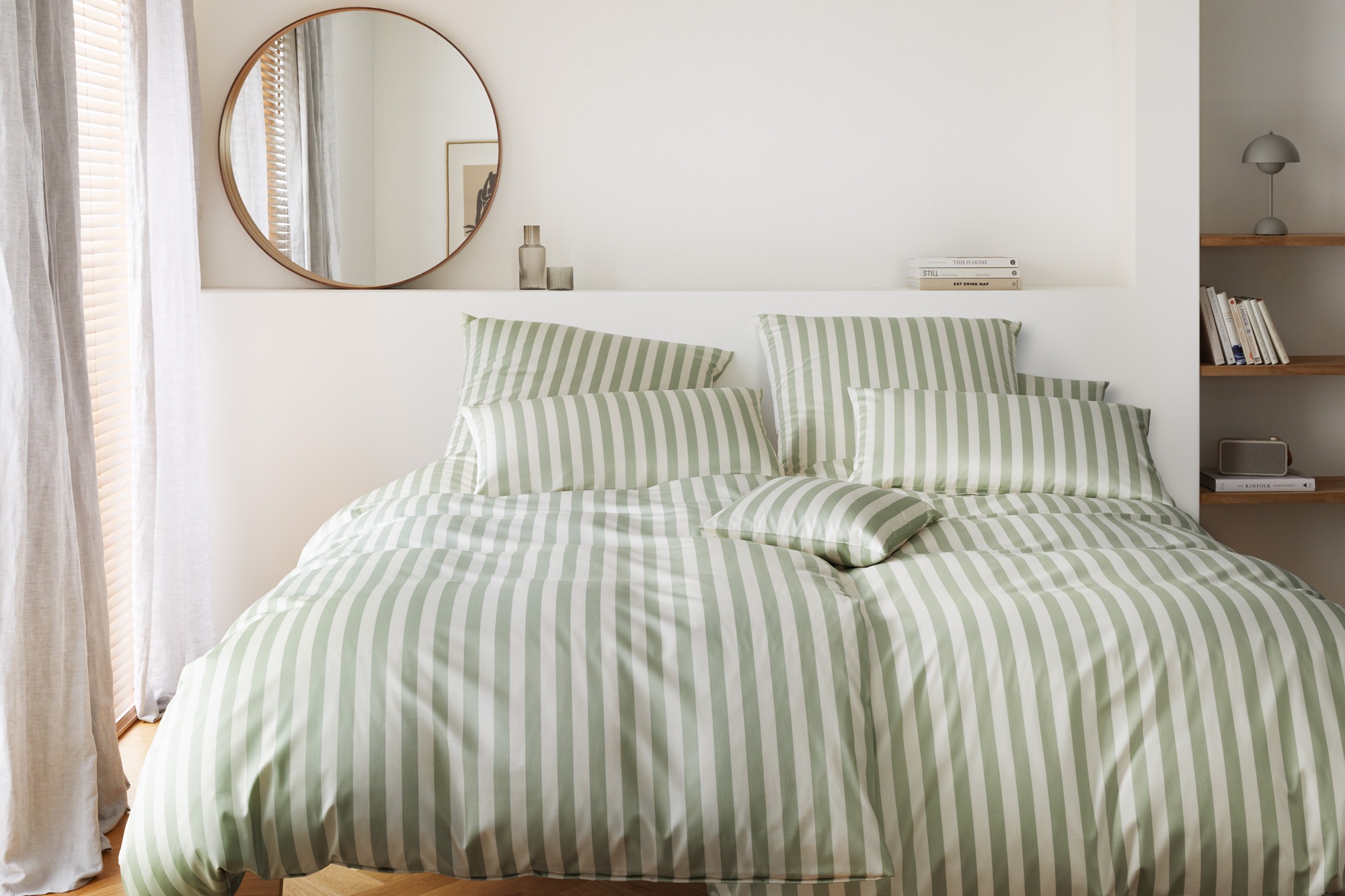 Elegante Bettwäsche "Studio Line" 2 Stk. angenehmes Hautgefühl günstig online kaufen