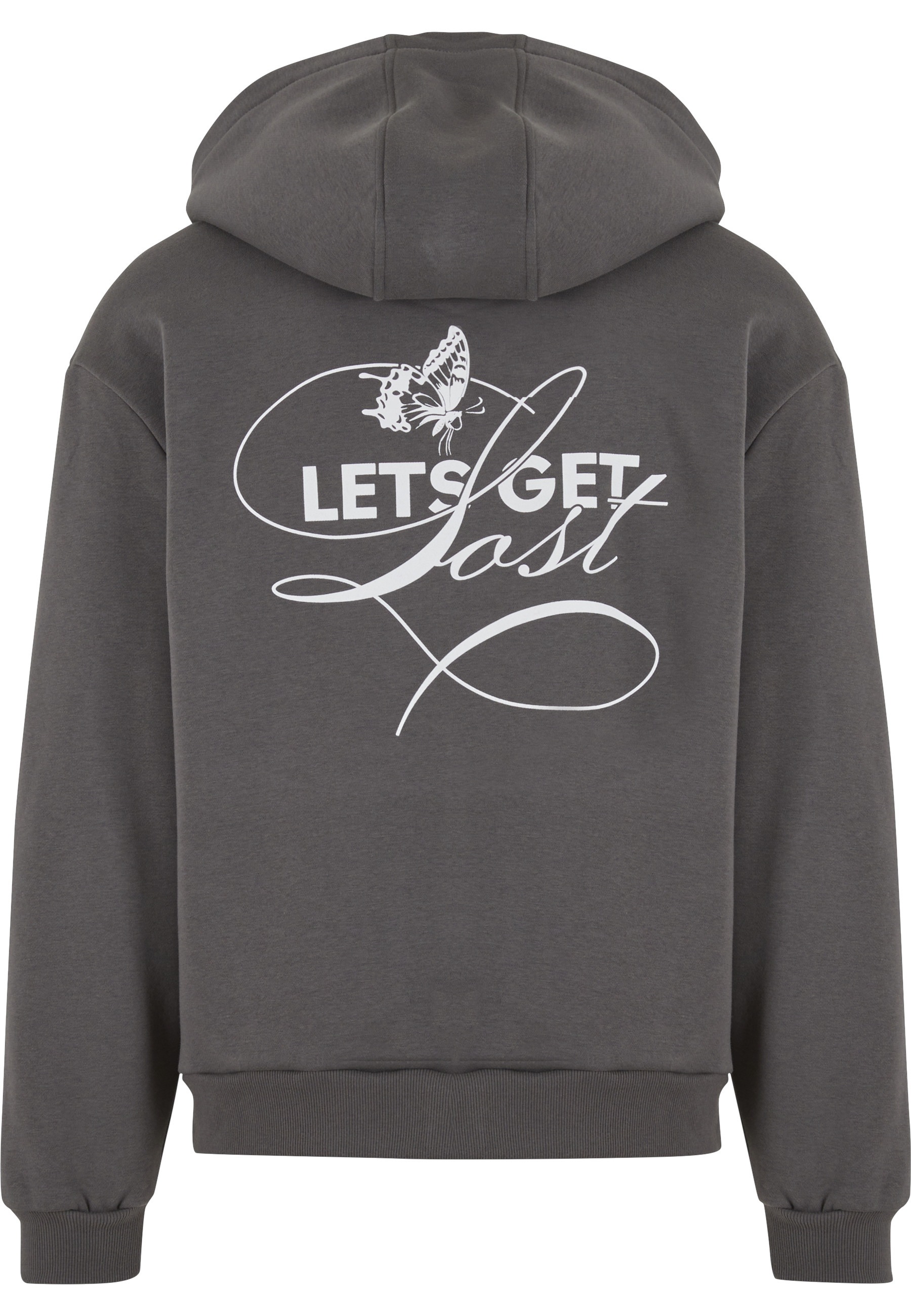 Upscale by Mister Tee Kapuzenpullover »Upscale by Mister Tee Let‘s Get Lost Fluffy Zip Hoody« 1 tlg.