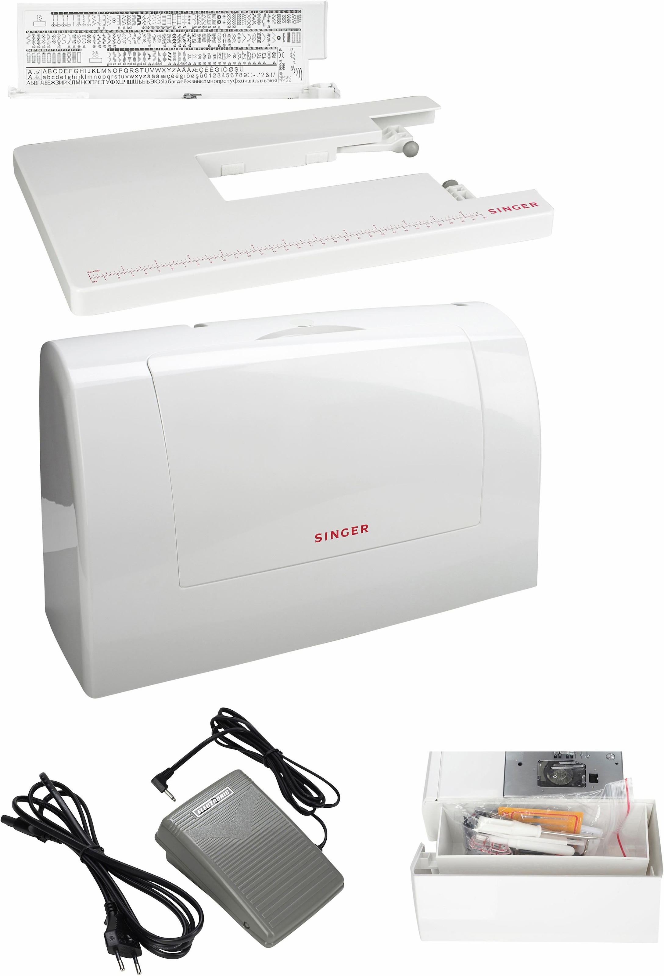 Singer Nähmaschine »Quantum Stylist 9960«, | Rechnung Stiche 600 per Programme, BAUR 600