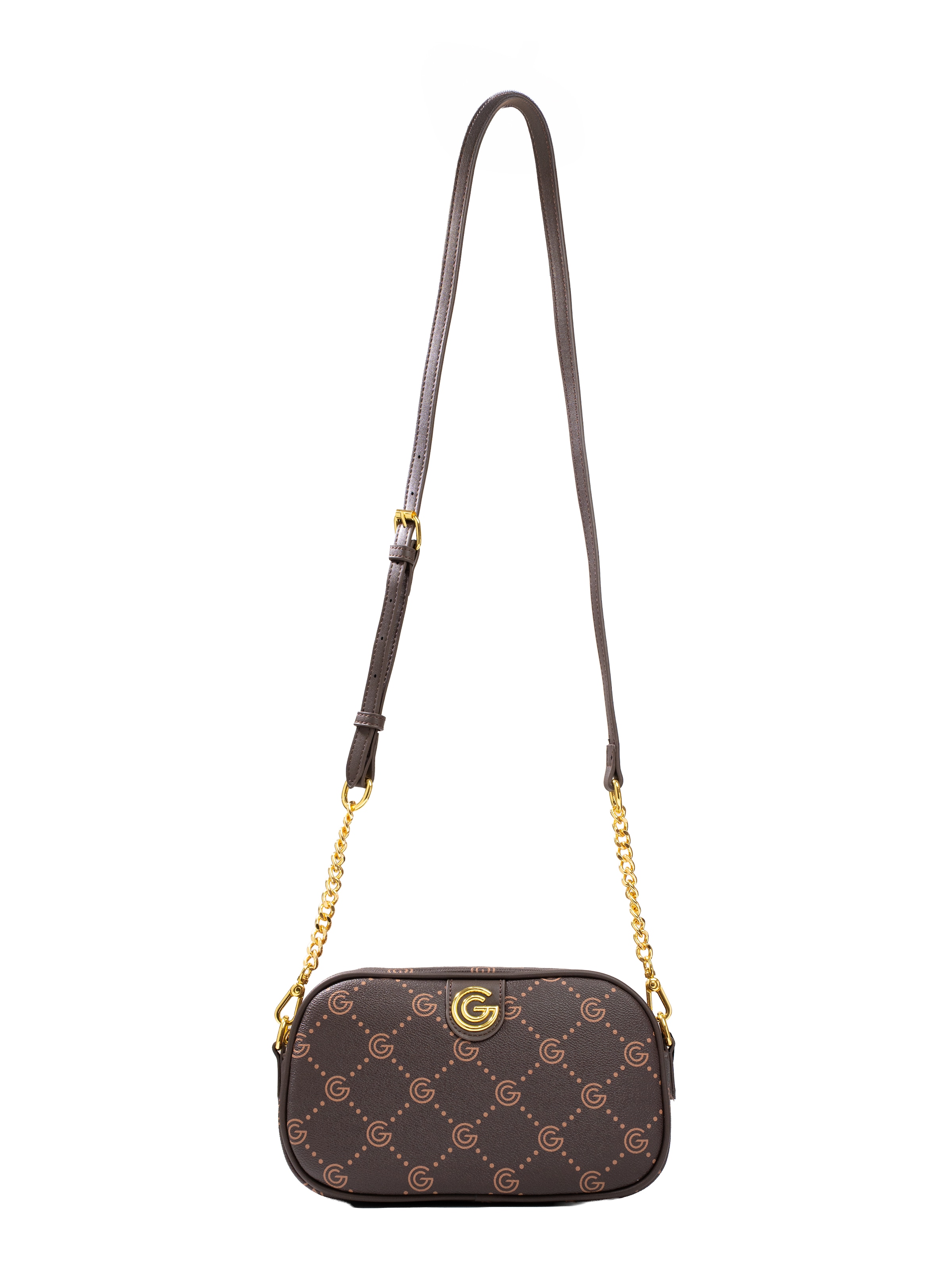 Gabriella GUCCI Umhängetasche »VALENCIA« Damen Umhängetasche, Handtasche, Tragetasche mit Logoverzierung