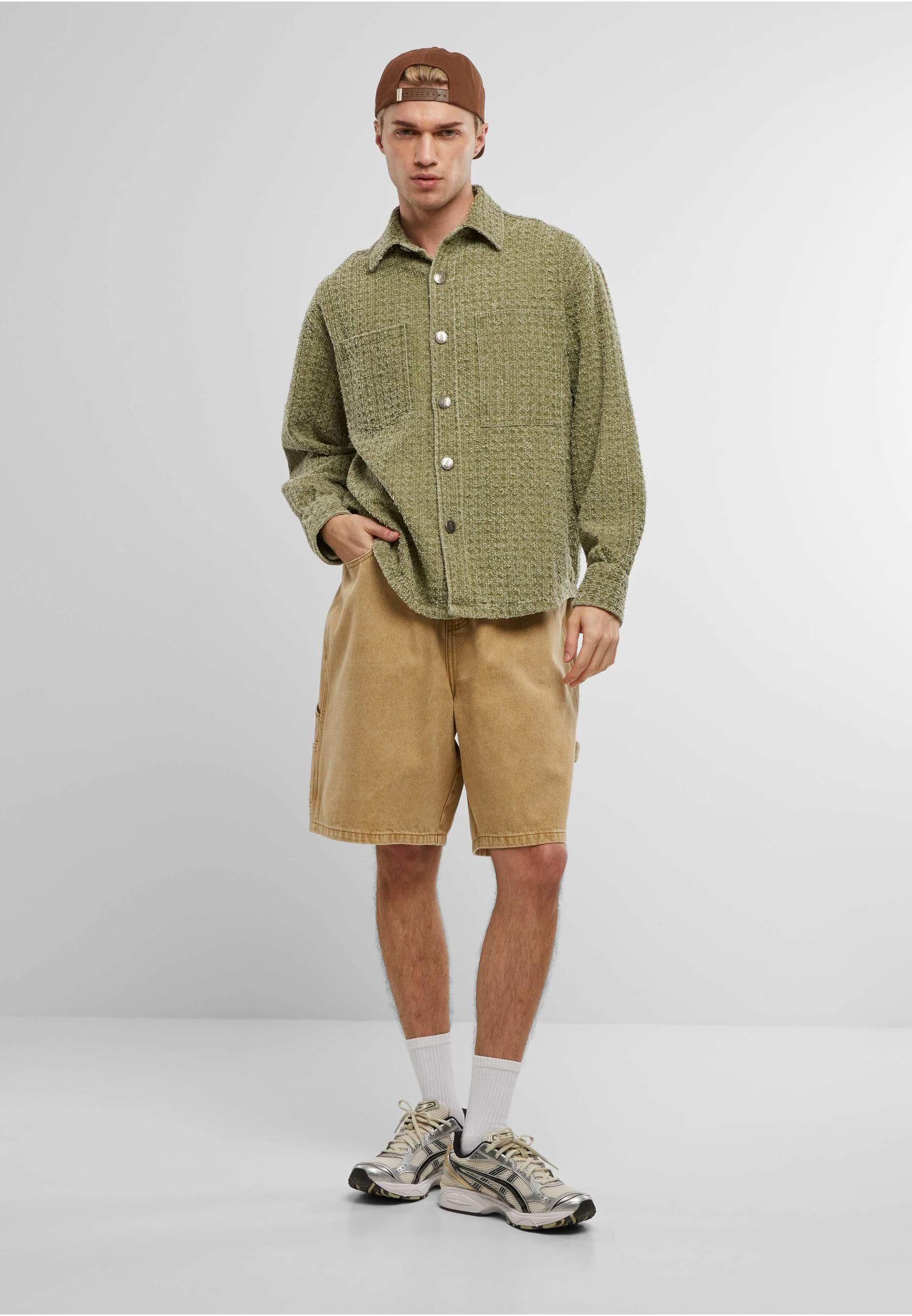 Another Cotton Lab Langarmhemd »Another Cotton Lab Distressed Overshirt«